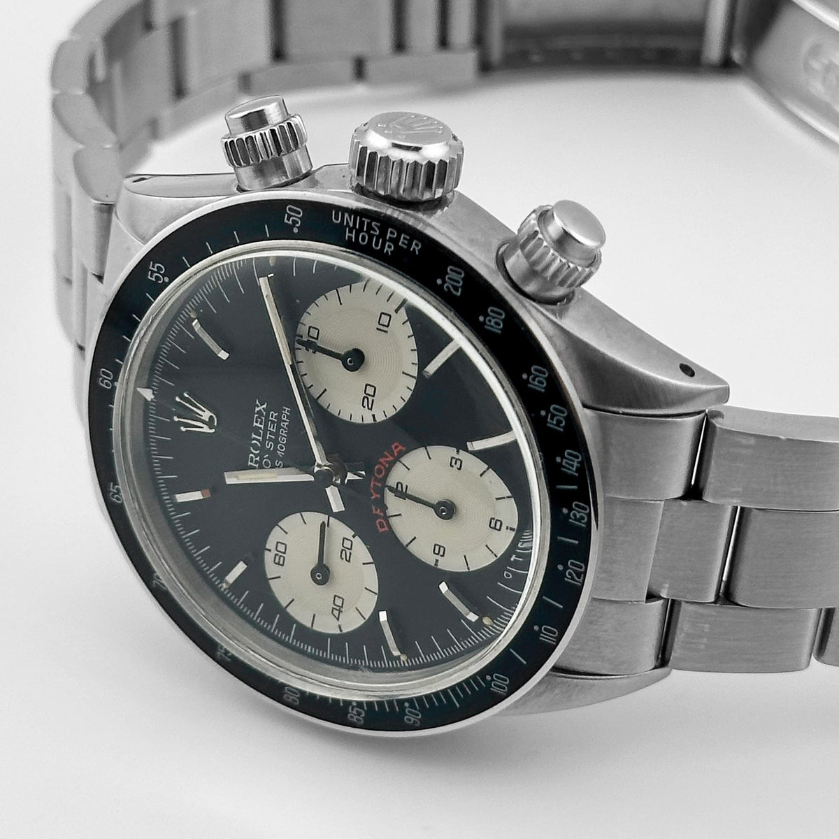 Rolex Daytona 6263 'Big Red' Stainless Steel Black Sigma Dial (1975)