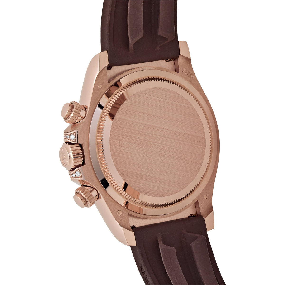 Rolex Daytona 'Giraffe' 126555TBR Rose Gold Chestnut Brown Diamond Dial Diamond Bezel