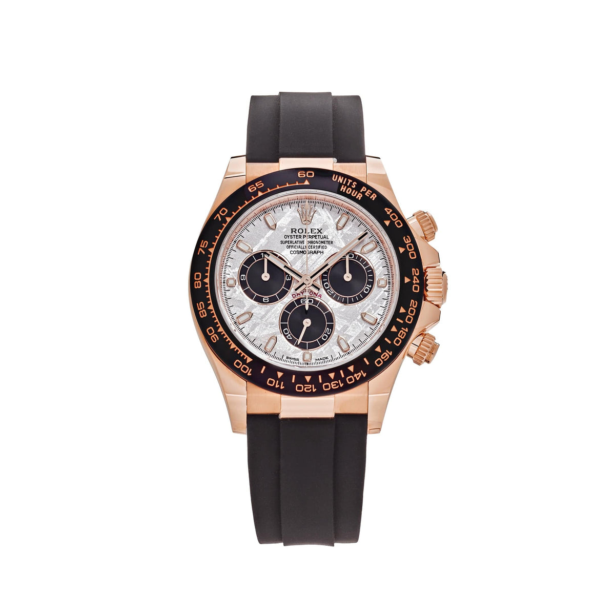 Rolex Daytona 116515LN Rose Gold Meteorite Dial