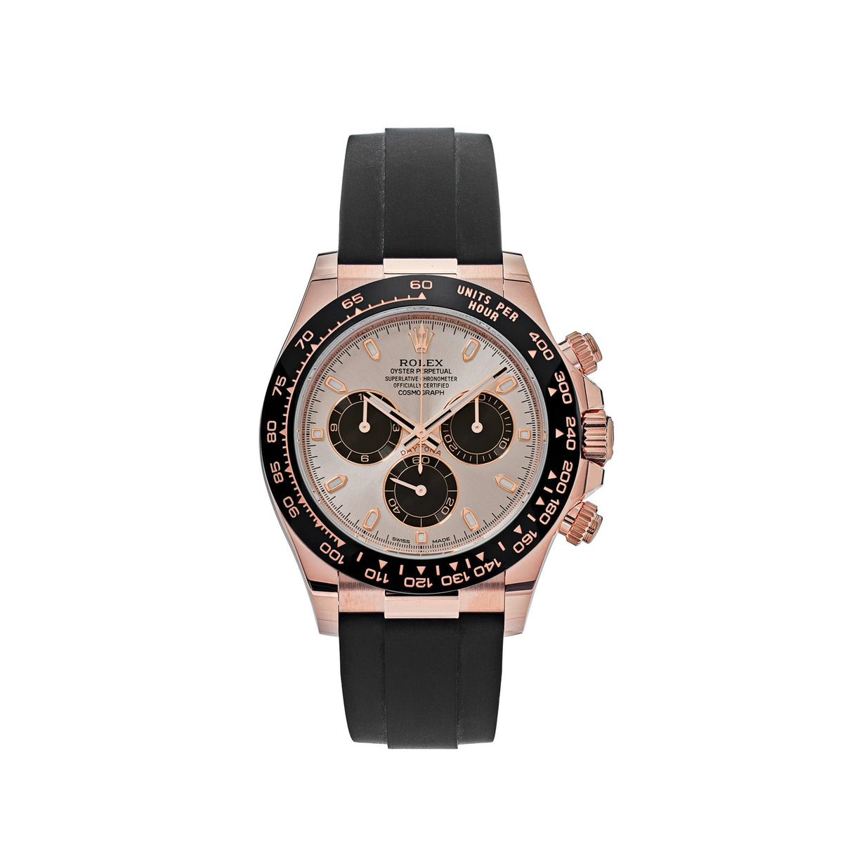 Rolex Daytona 116515LN Rose Gold Sundust Black Dial