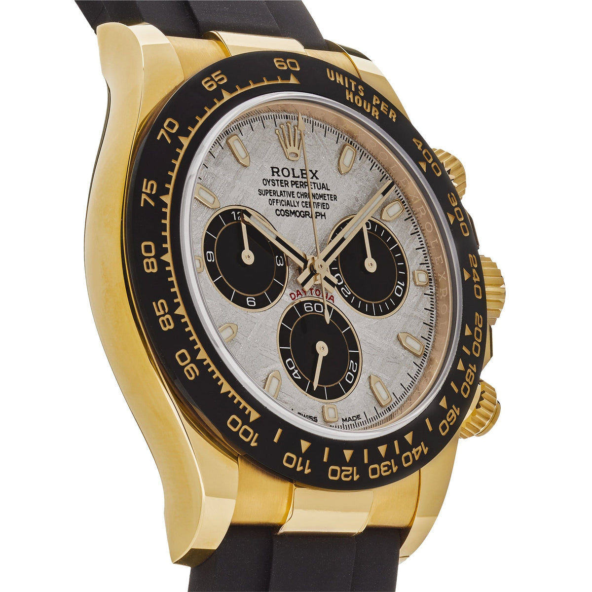 Rolex Daytona 116518LN Yellow Gold Meteorite Dial