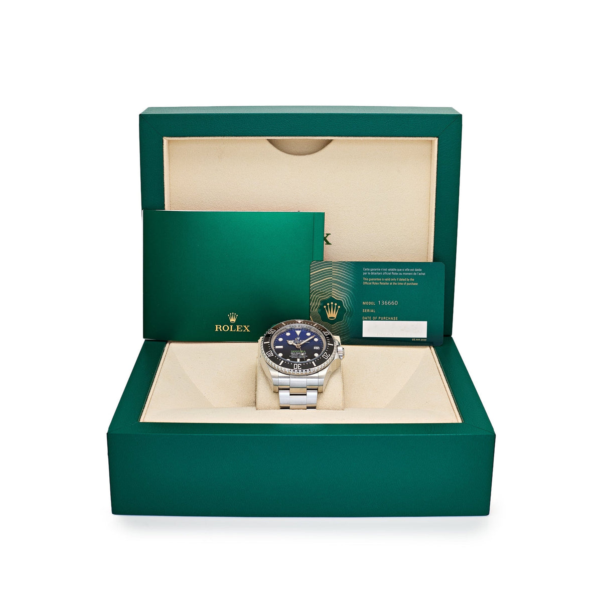 Rolex Deepsea Sea-Dweller 136660 'James Cameron' Stainless Steel Blue Dial (2024)