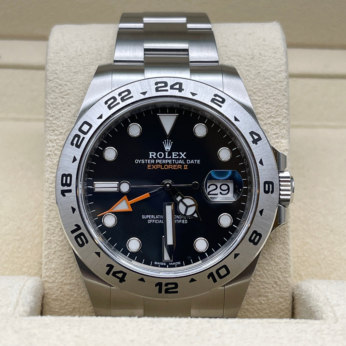 Rolex Explorer II 216570 Stainless Steel Black Dial (2021)