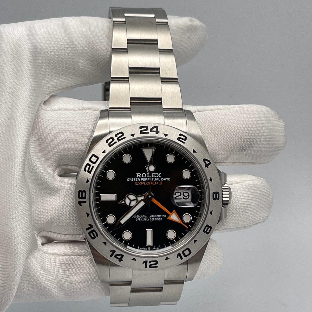 Rolex Explorer II 216570 Stainless Steel Black Dial (2021)