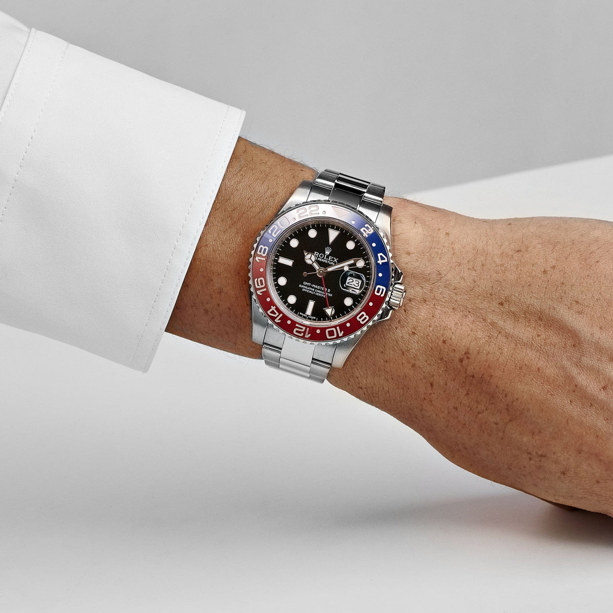 Rolex GMT-Master II 116719BLRO 'Pepsi' White Gold Black Dial (2015)