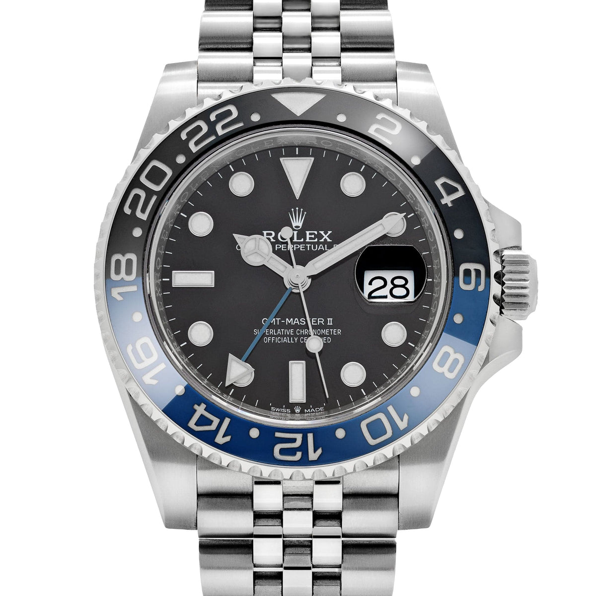 Rolex GMT-Master II 126710BLNR 'Batgirl' Stainless Steel Black Dial Jubilee (2026)