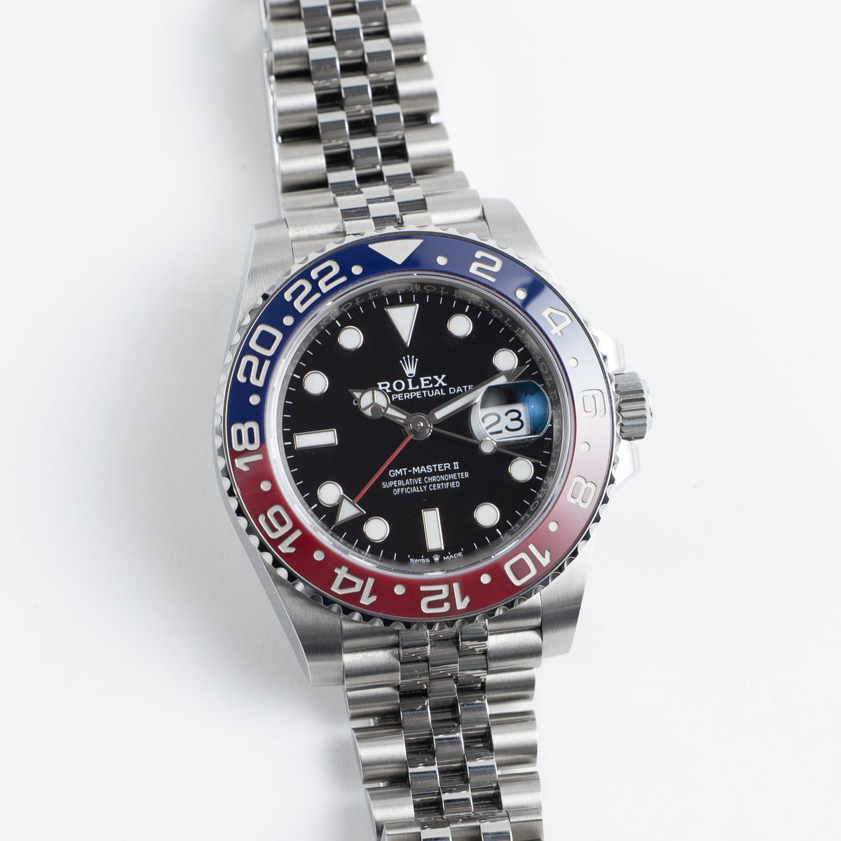 Rolex GMT-Master II 126710BLRO 'Pepsi' Stainless Steel Black Dial Jubilee (2018)