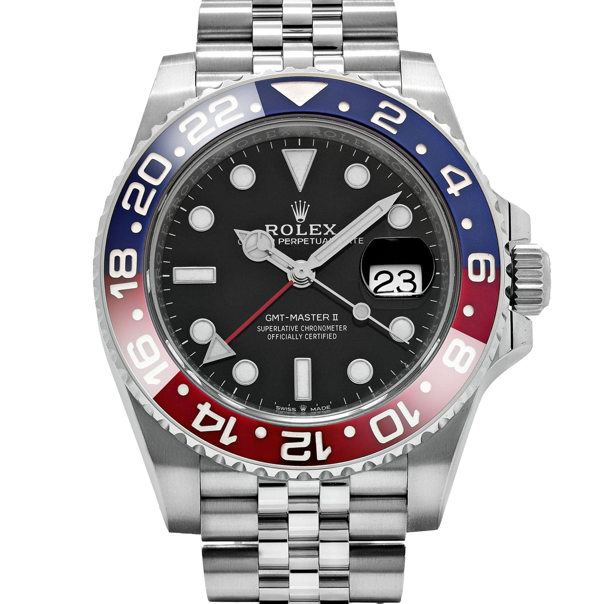 Rolex GMT-Master II 126710BLRO 'Pepsi' Stainless Steel Black Dial Jubilee (2025)