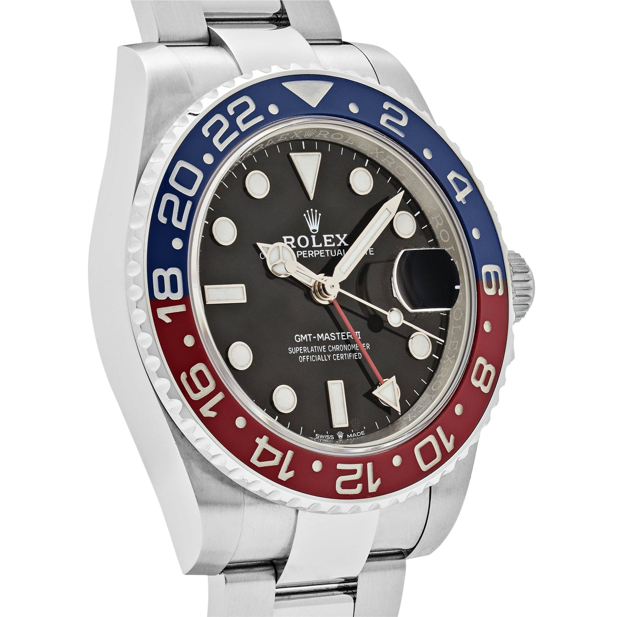 Rolex GMT-Master II 126710BLRO 'Pepsi' Stainless Steel Black Dial Oyster (2025)