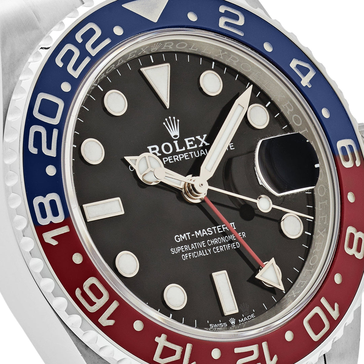 Rolex GMT-Master II 126710BLRO 'Pepsi' Stainless Steel Black Dial Oyster