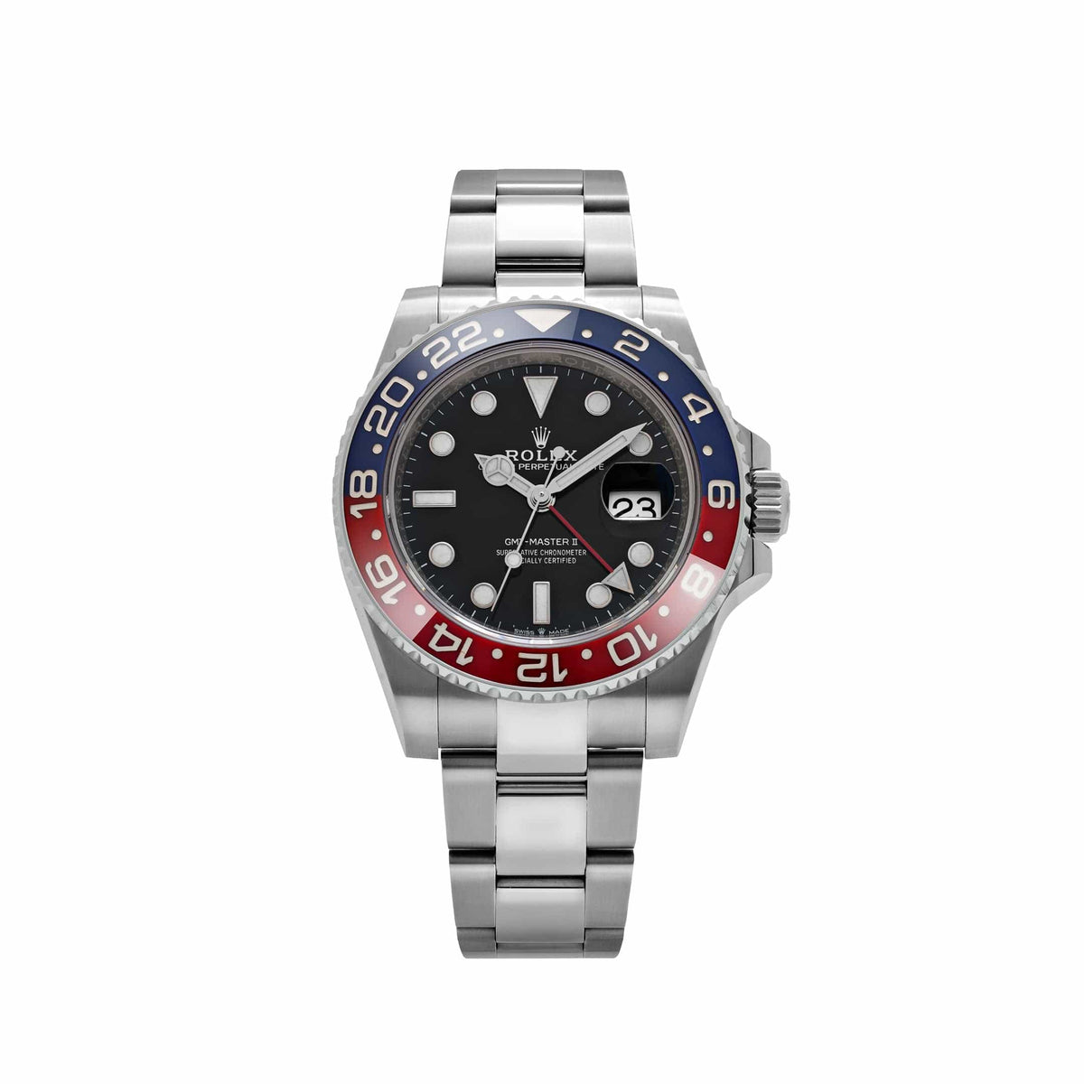 Rolex GMT-Master II 126710BLRO 'Pepsi' Stainless Steel Black Dial Oyster