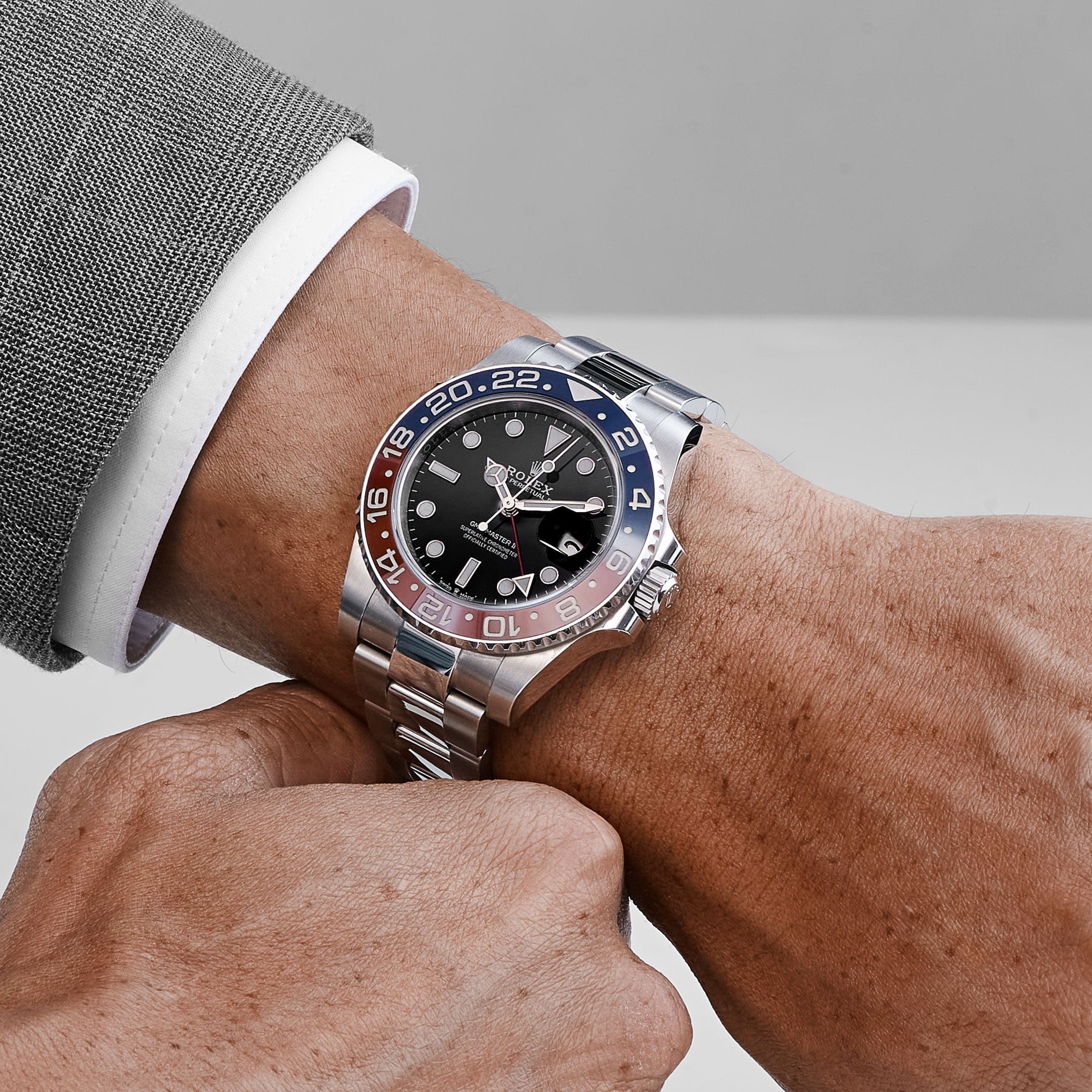 Rolex GMT-Master II 126710BLRO 'Pepsi' Stainless Steel Black Dial Oyster