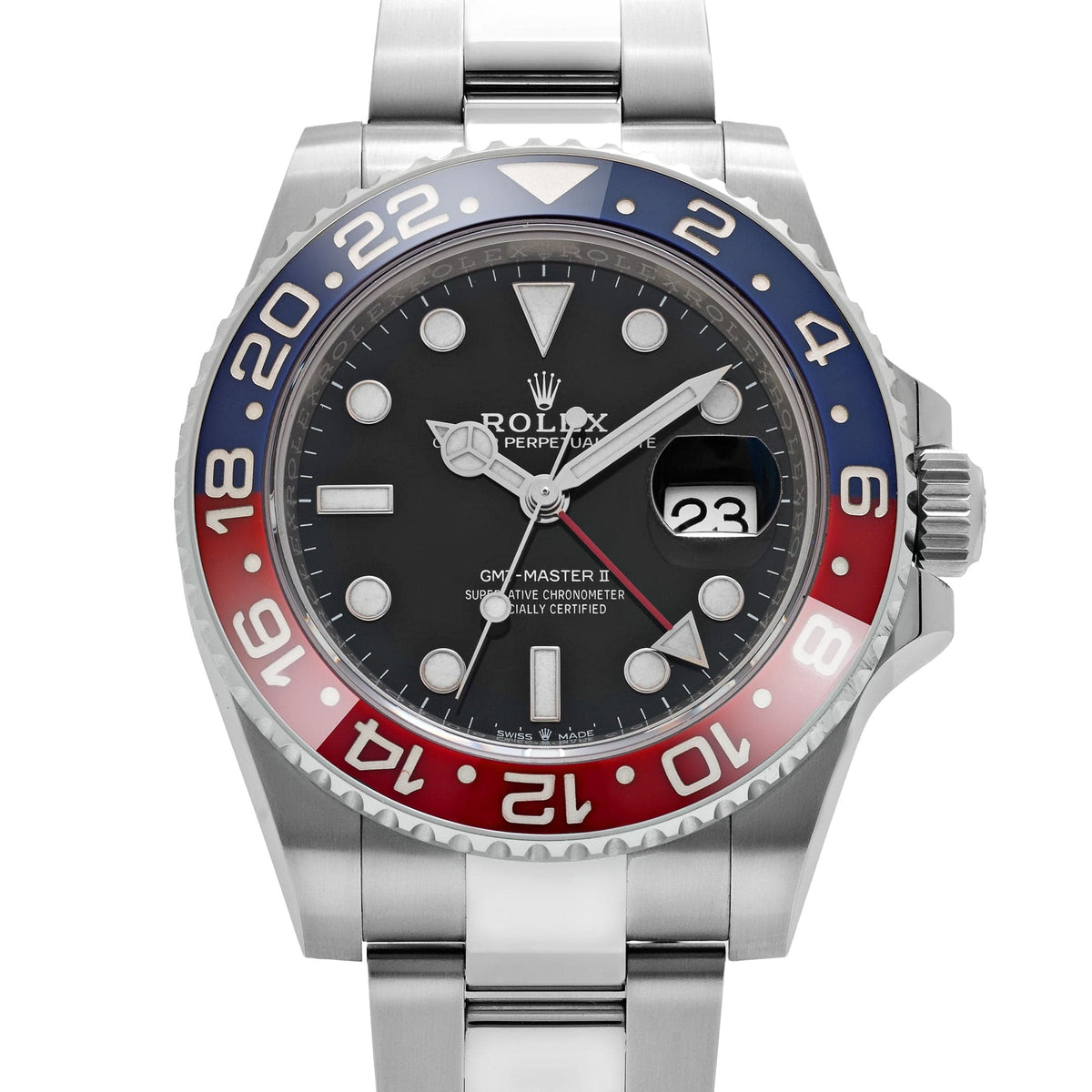 Rolex GMT-Master II 126710BLRO 'Pepsi' Stainless Steel Black Dial Oyster (2025)