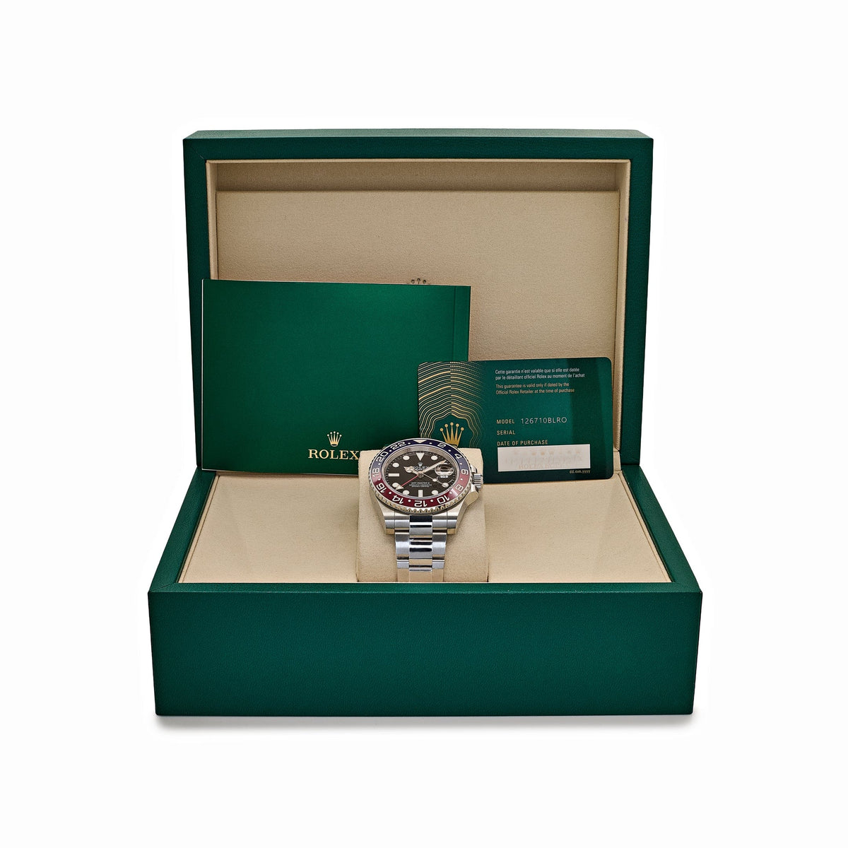 Rolex GMT-Master II 126710BLRO 'Pepsi' Stainless Steel Black Dial Oyster (2025)