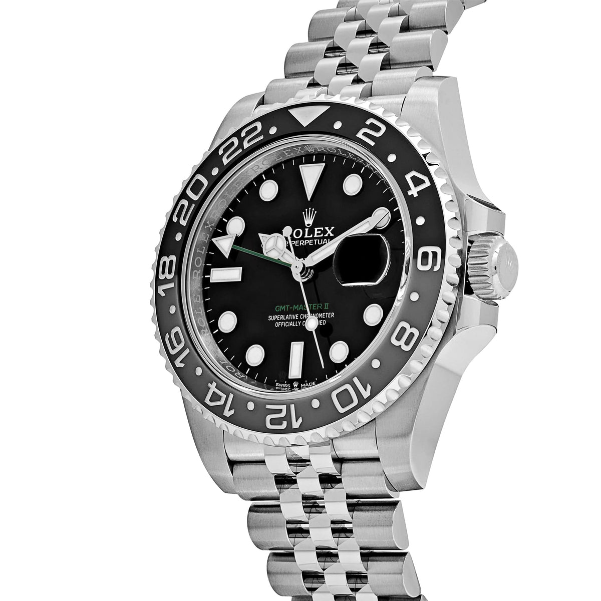 Rolex GMT-Master II 126710GRNR 'Bruce Wayne' Stainless Steel Black Dial Jubilee (2026)