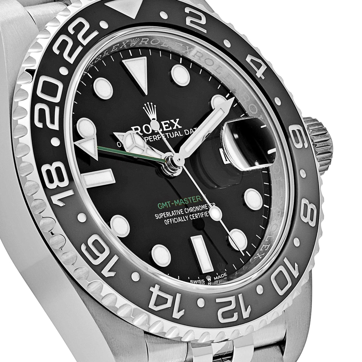 Rolex GMT-Master II 126710GRNR 'Bruce Wayne' Stainless Steel Black Dial Jubilee (2026)