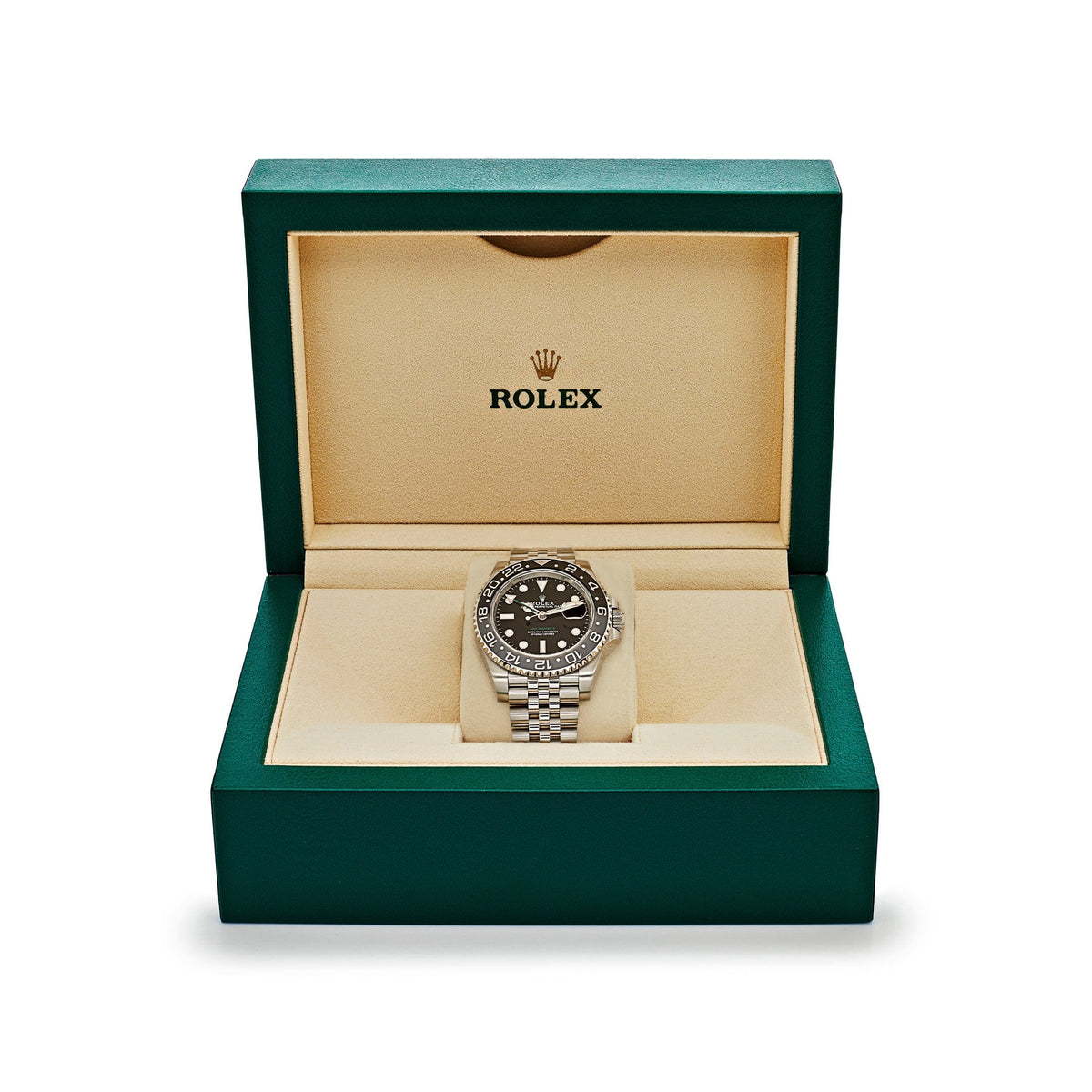 Rolex GMT-Master II 126710GRNR 'Bruce Wayne' Stainless Steel Black Dial Jubilee (2026)