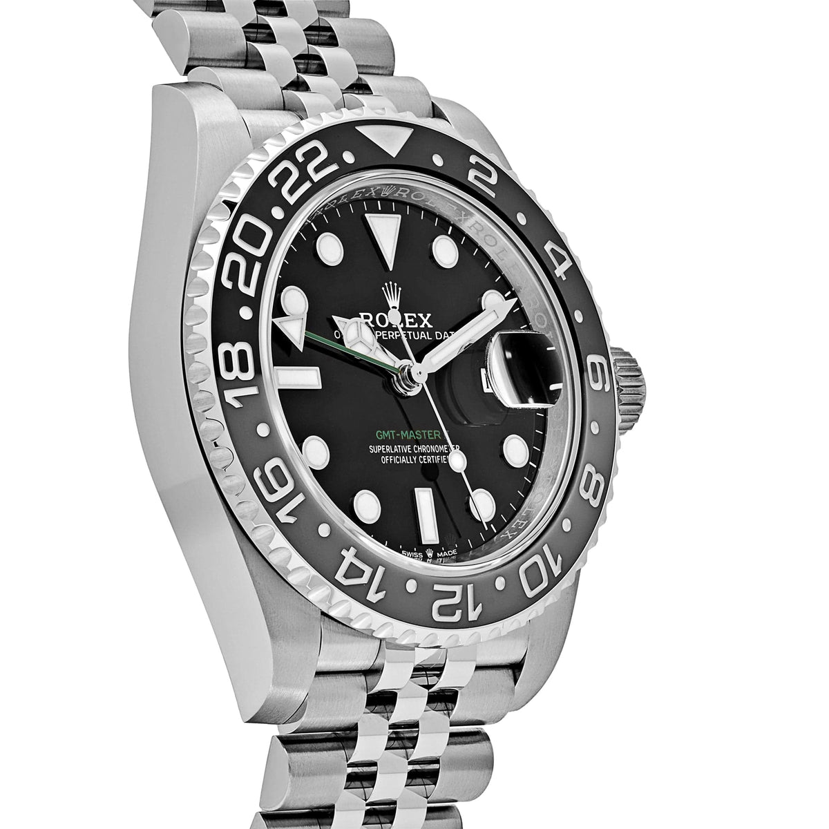 Rolex GMT-Master II 126710GRNR 'Bruce Wayne' Stainless Steel Black Dial Jubilee (2026)