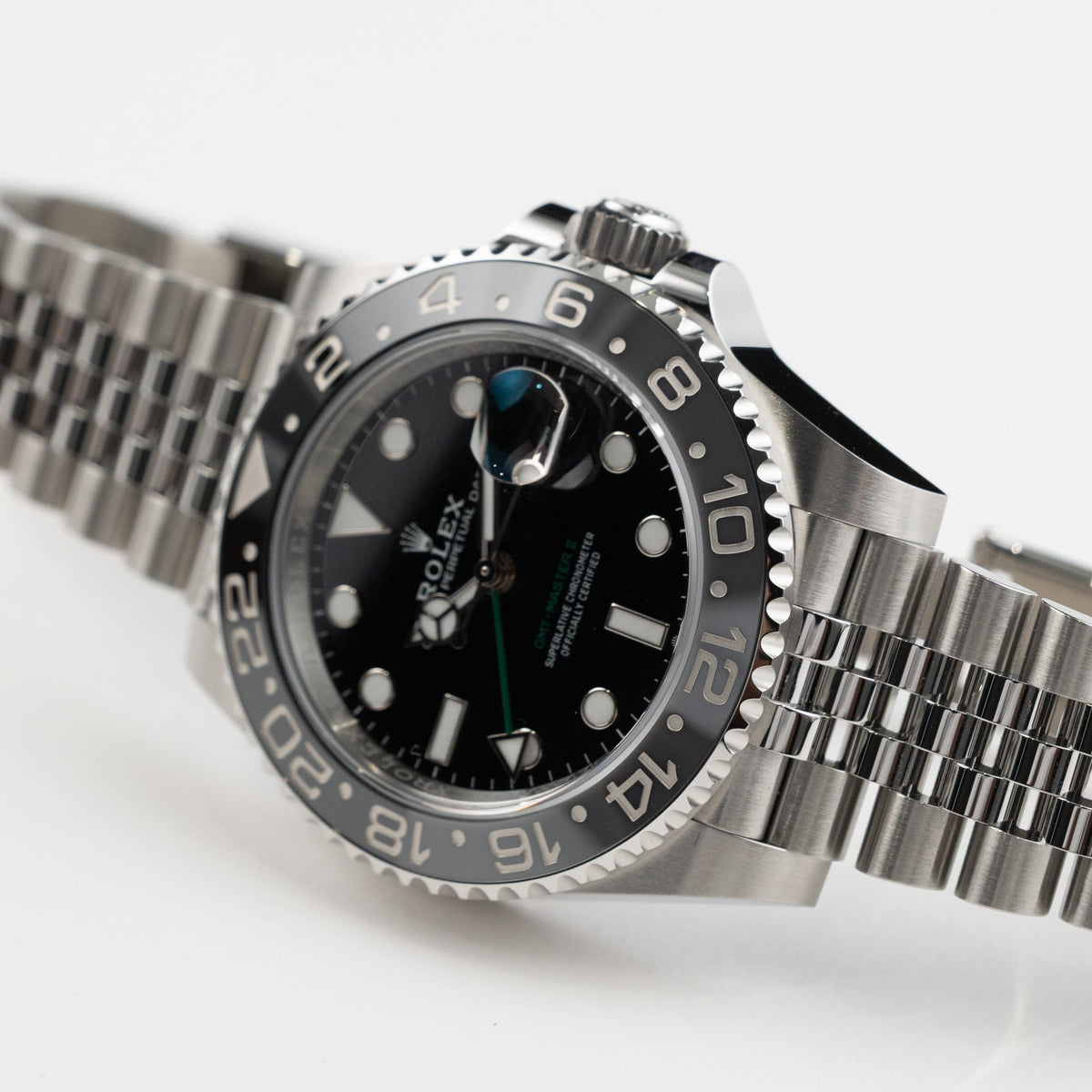 Rolex GMT-Master II 126710GRNR 'Bruce Wayne' Stainless Steel Black Dial Jubilee (2026)