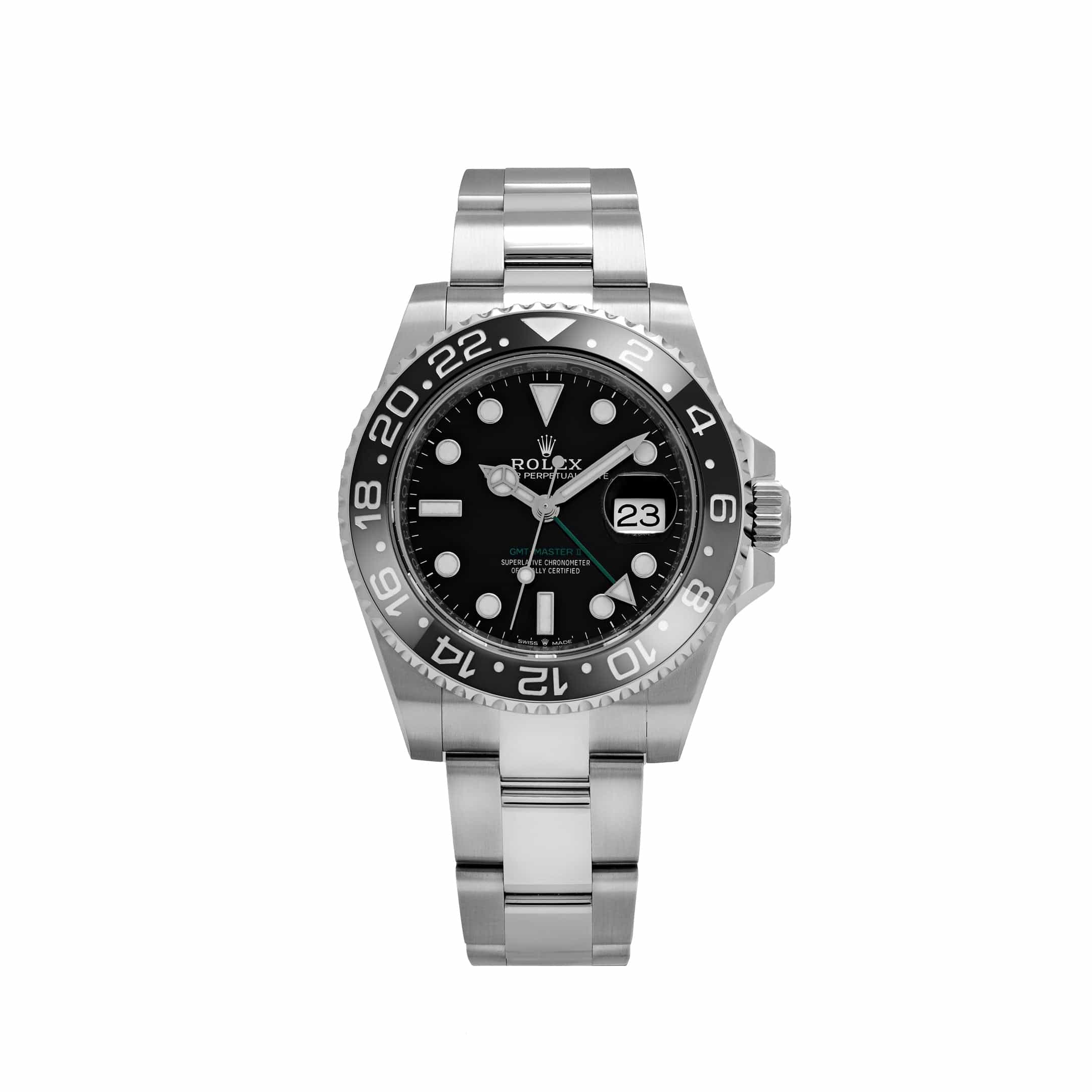 Rolex GMT-Master II 126710GRNR 'Bruce Wayne' Stainless Steel Black Dial Oyster (2026)