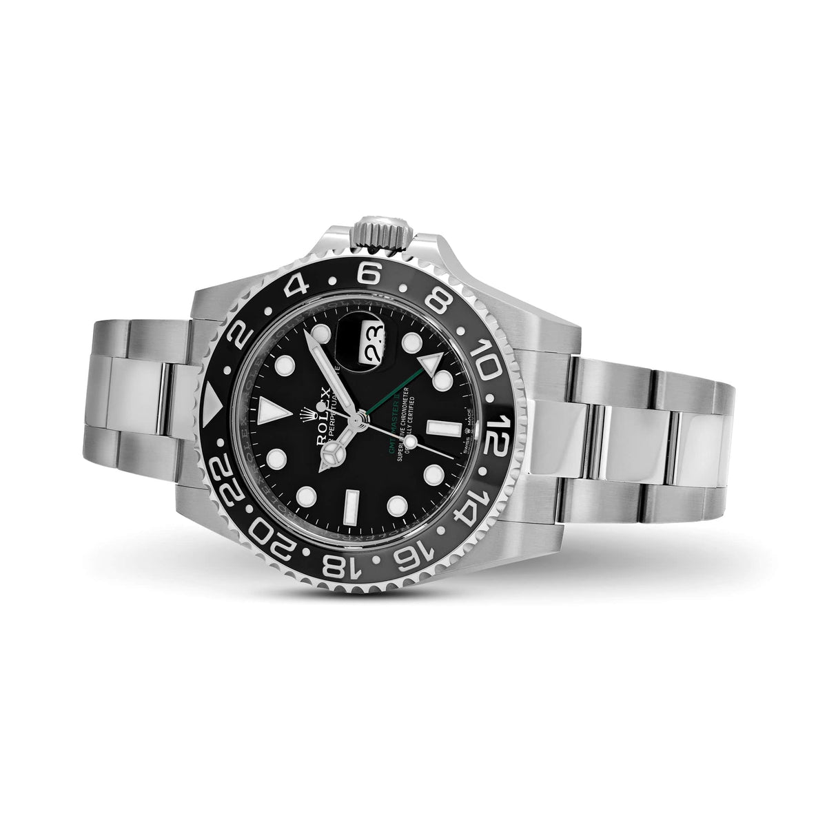 Rolex GMT-Master II 126710GRNR 'Bruce Wayne' Stainless Steel Black Dial Oyster (2026)