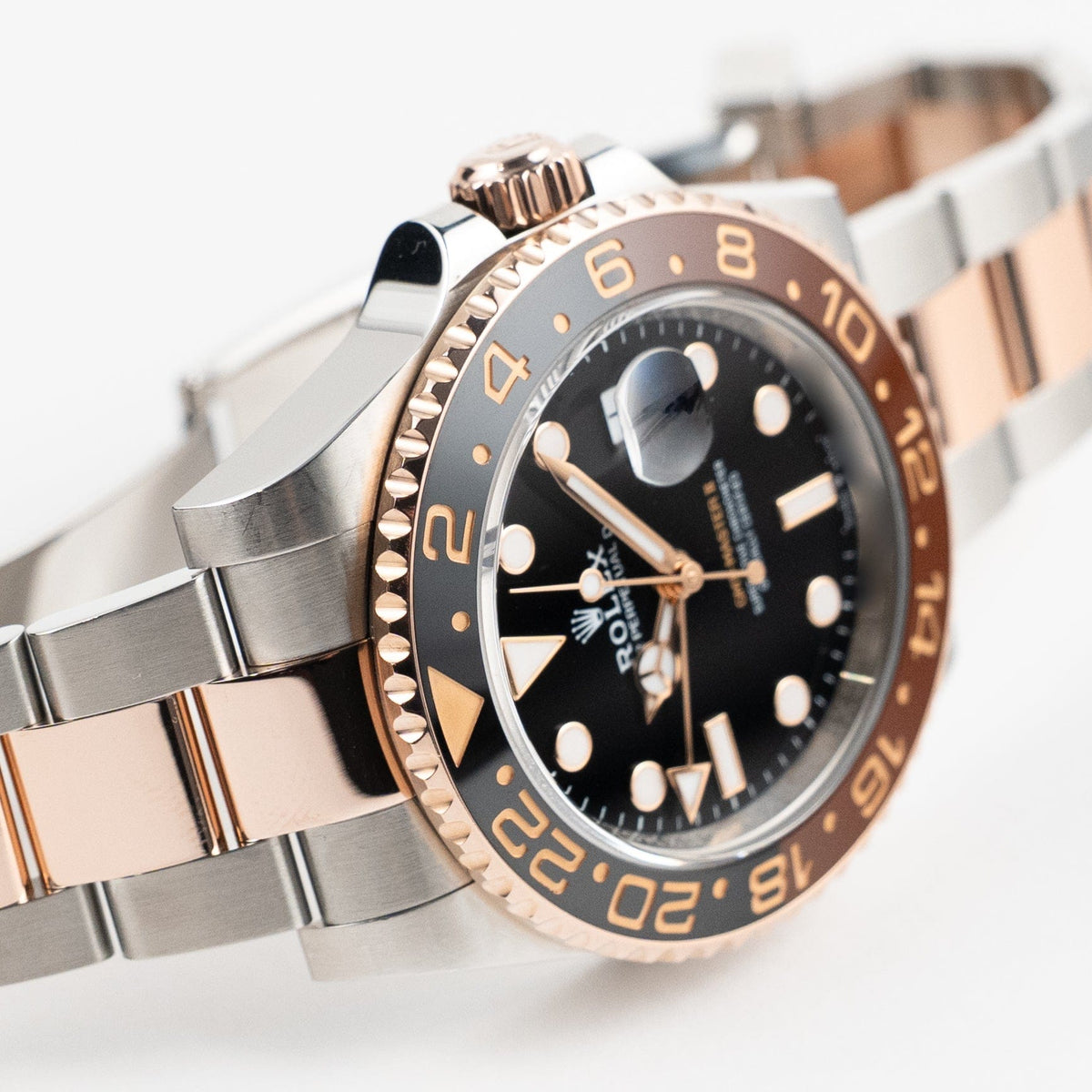 Rolex GMT-Master II 126711CHNR 'Root Beer' Stainless Steel Rose Gold Black Dial (2024)