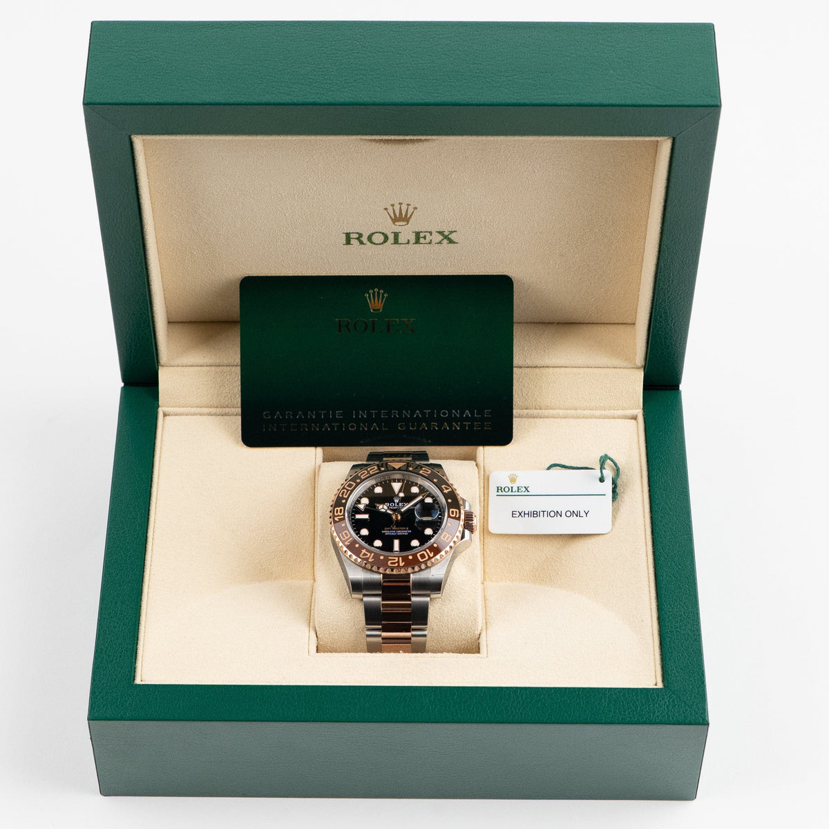 Rolex GMT-Master II 126711CHNR 'Root Beer' Stainless Steel Rose Gold Black Dial (2024)