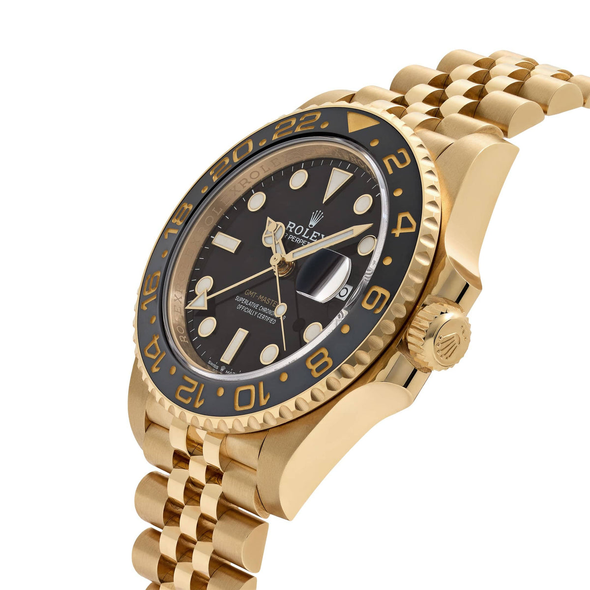 Rolex GMT-Master II 126718GRNR Yellow Gold Black Dial Jubilee (2026)