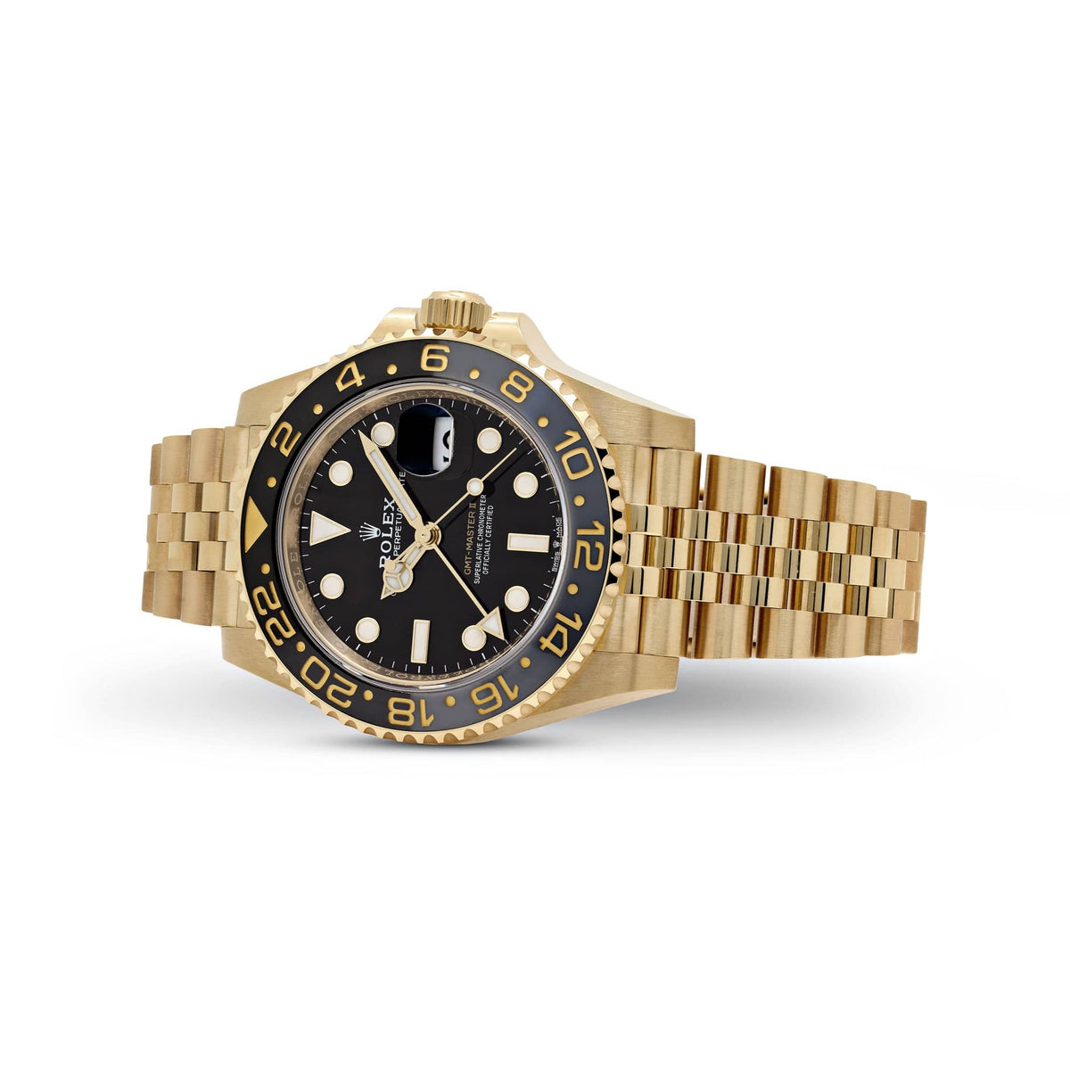 Rolex GMT-Master II 126718GRNR Yellow Gold Black Dial Jubilee (2026)