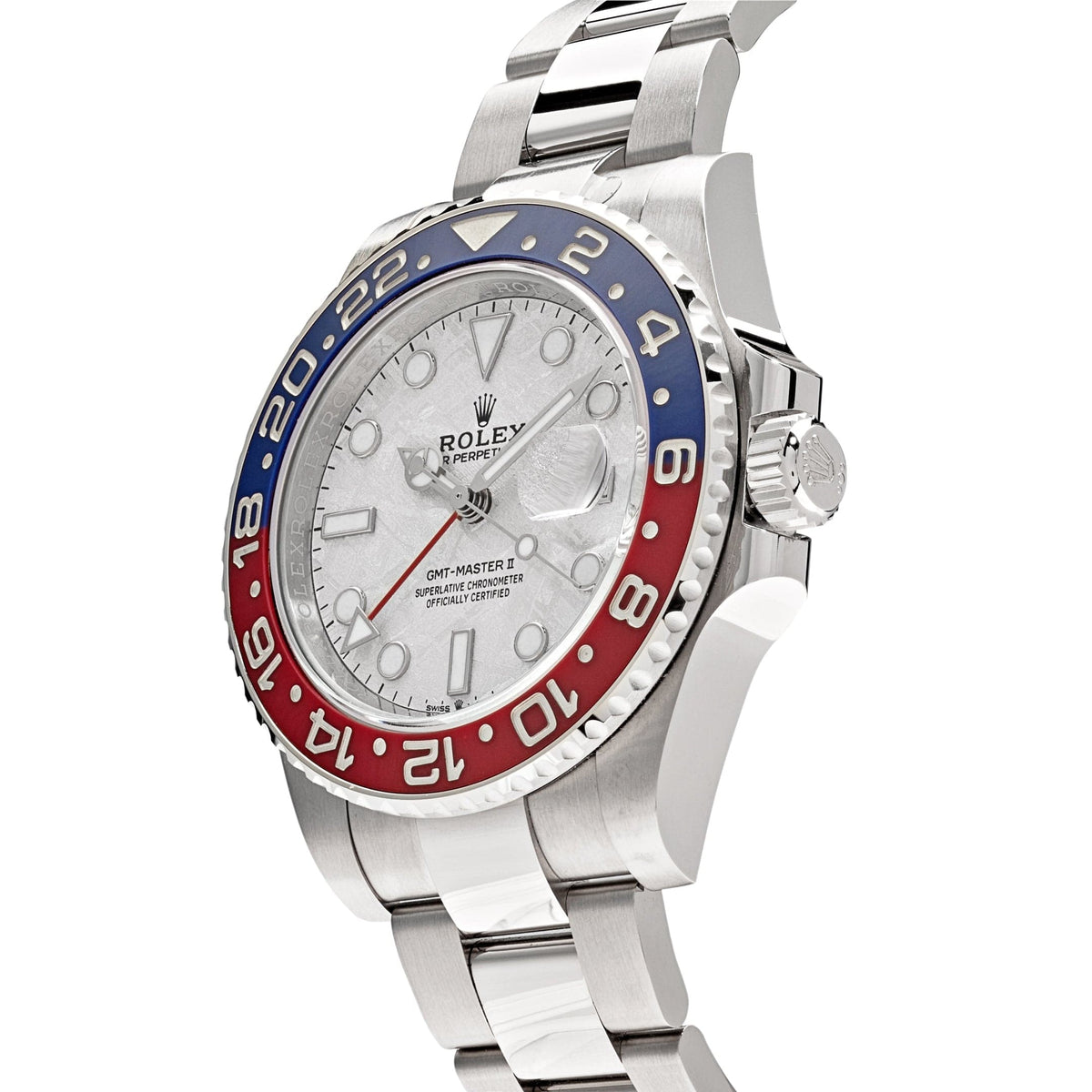 Rolex GMT-Master II 126719BLRO 'Pepsi' White Gold Meteorite Dial