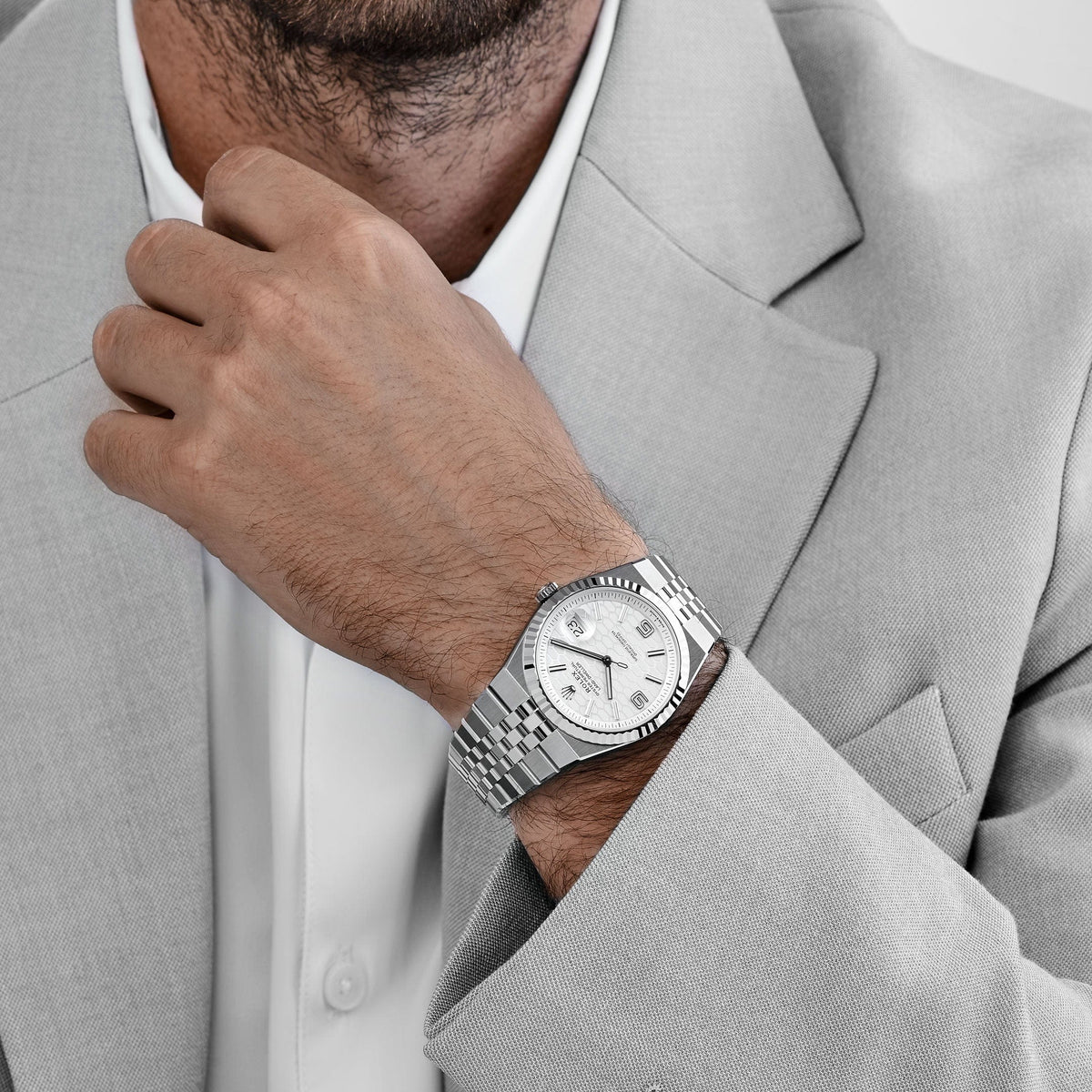 Rolex Land-Dweller 127334 Stainless Steel Intense White Dial (2025)