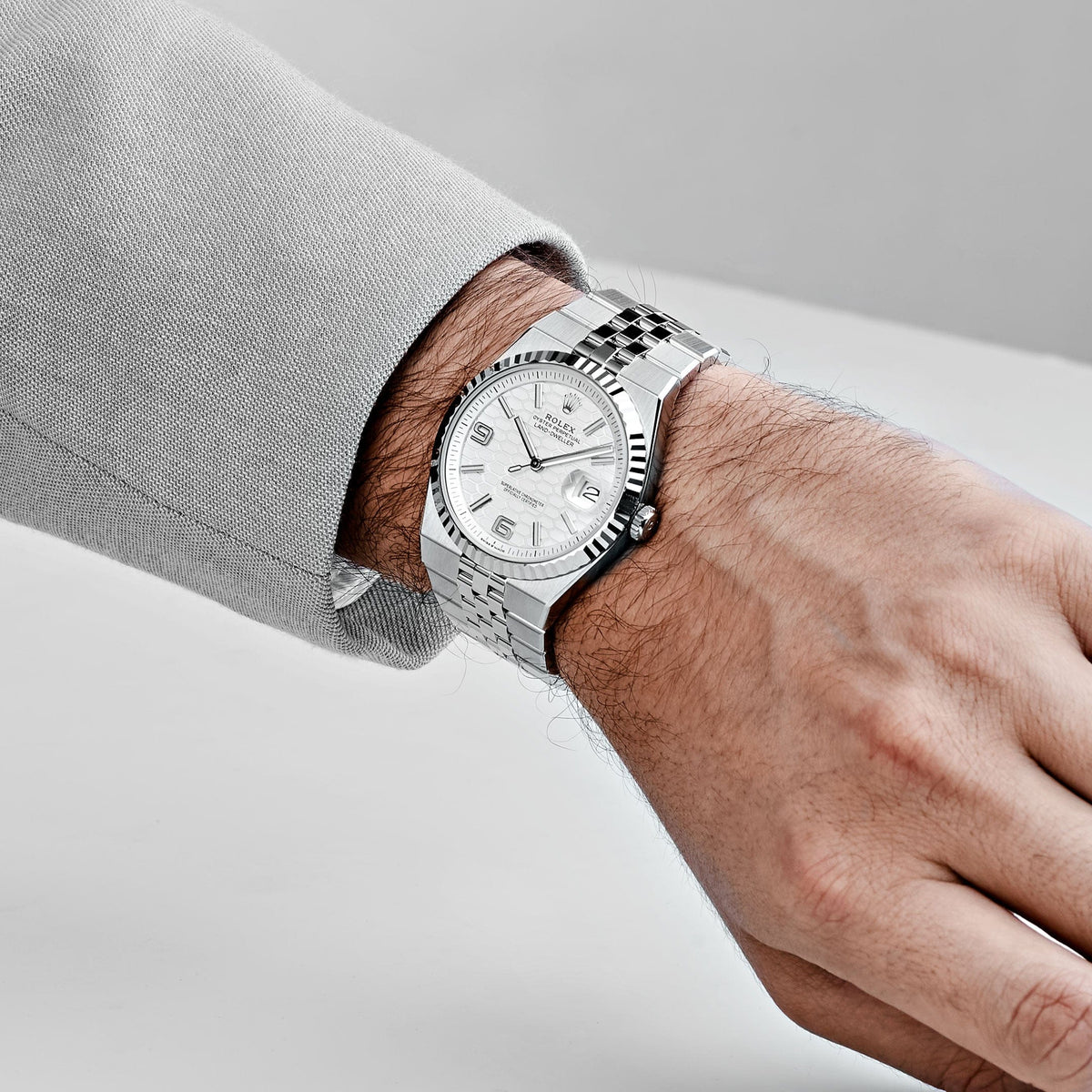 Rolex Land-Dweller 127334 Stainless Steel Intense White Dial (2025)