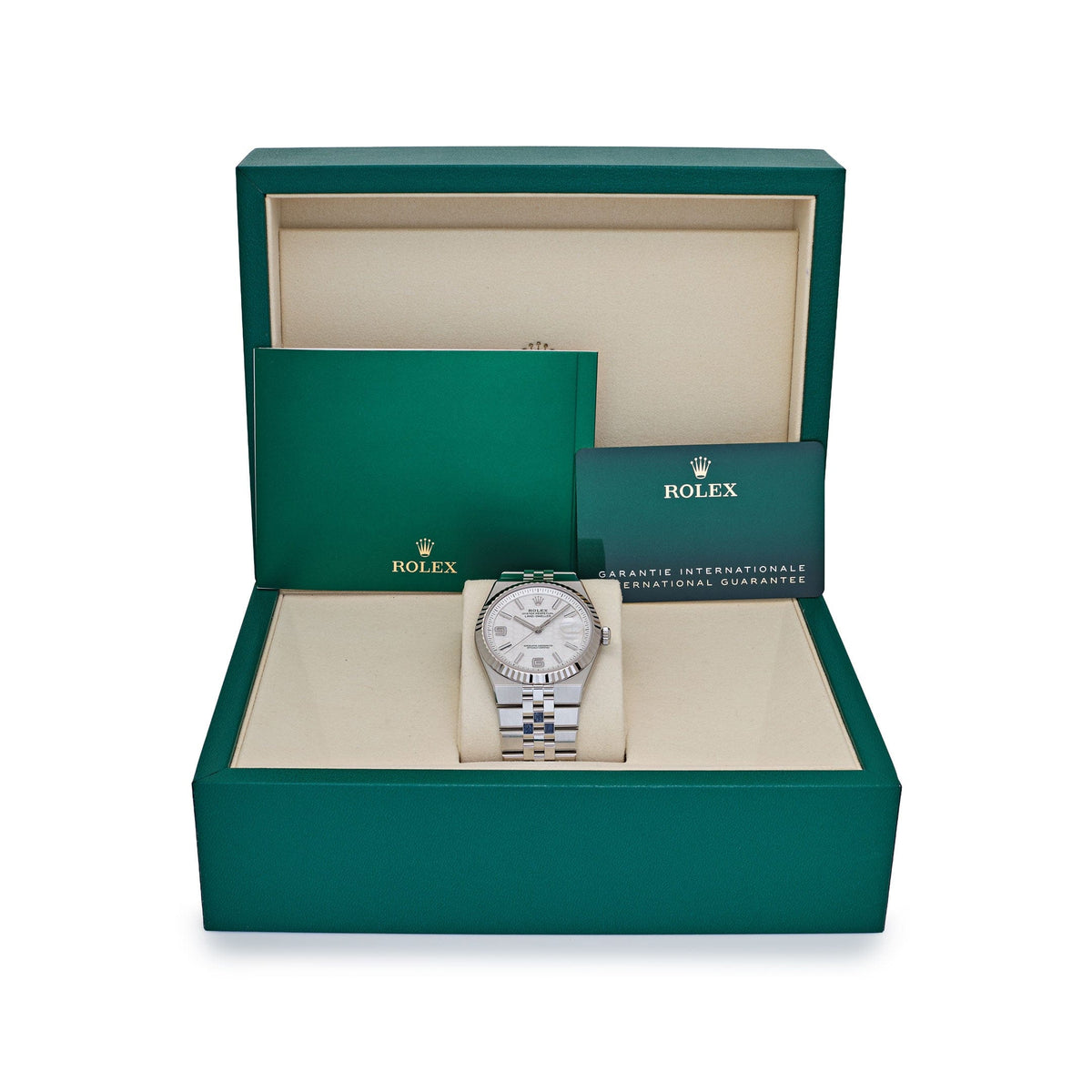 Rolex Land-Dweller 127334 Stainless Steel Intense White Dial (2025)