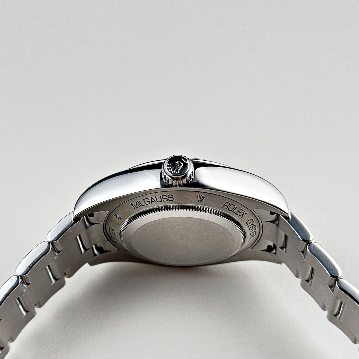 Rolex Milgauss 116400GV Stainless Steel Black Dial