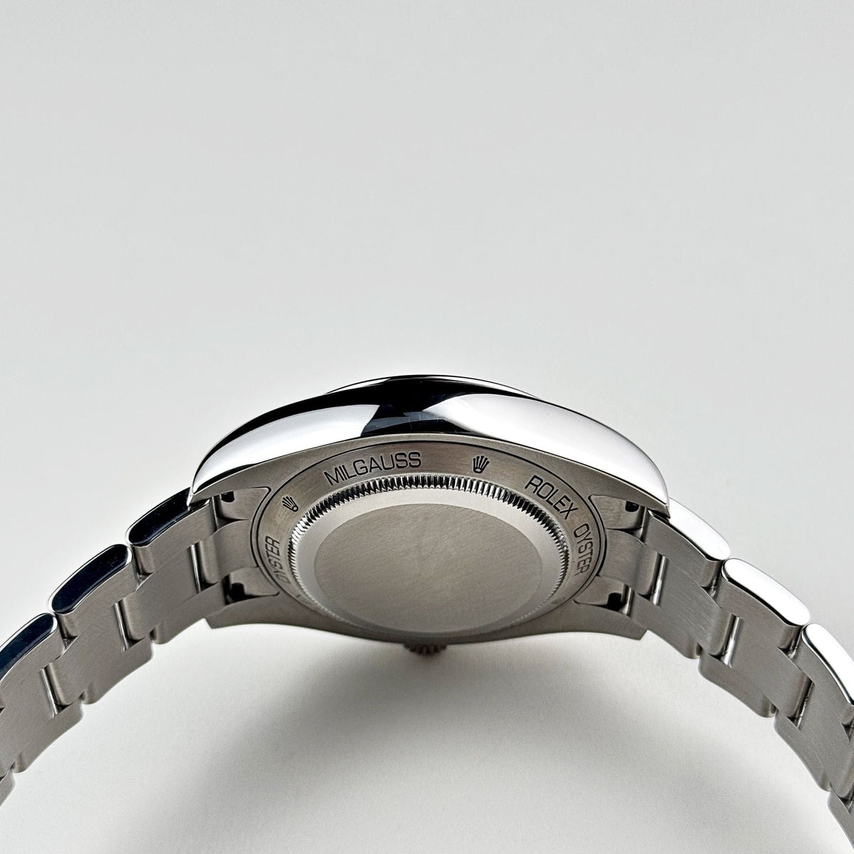 Rolex Milgauss 116400GV Stainless Steel Black Dial