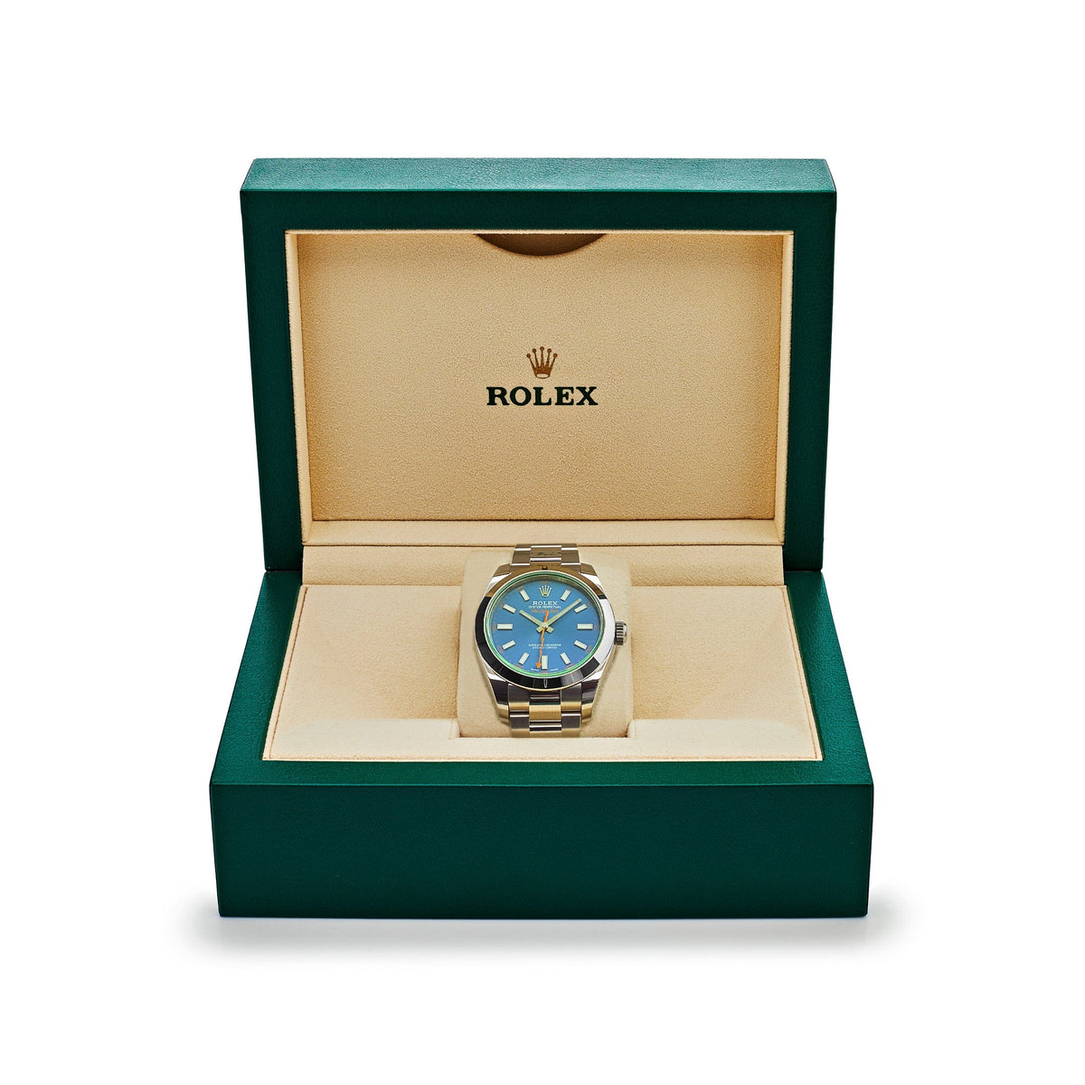 Rolex Milgauss 116400GV Stainless Steel Blue Dial