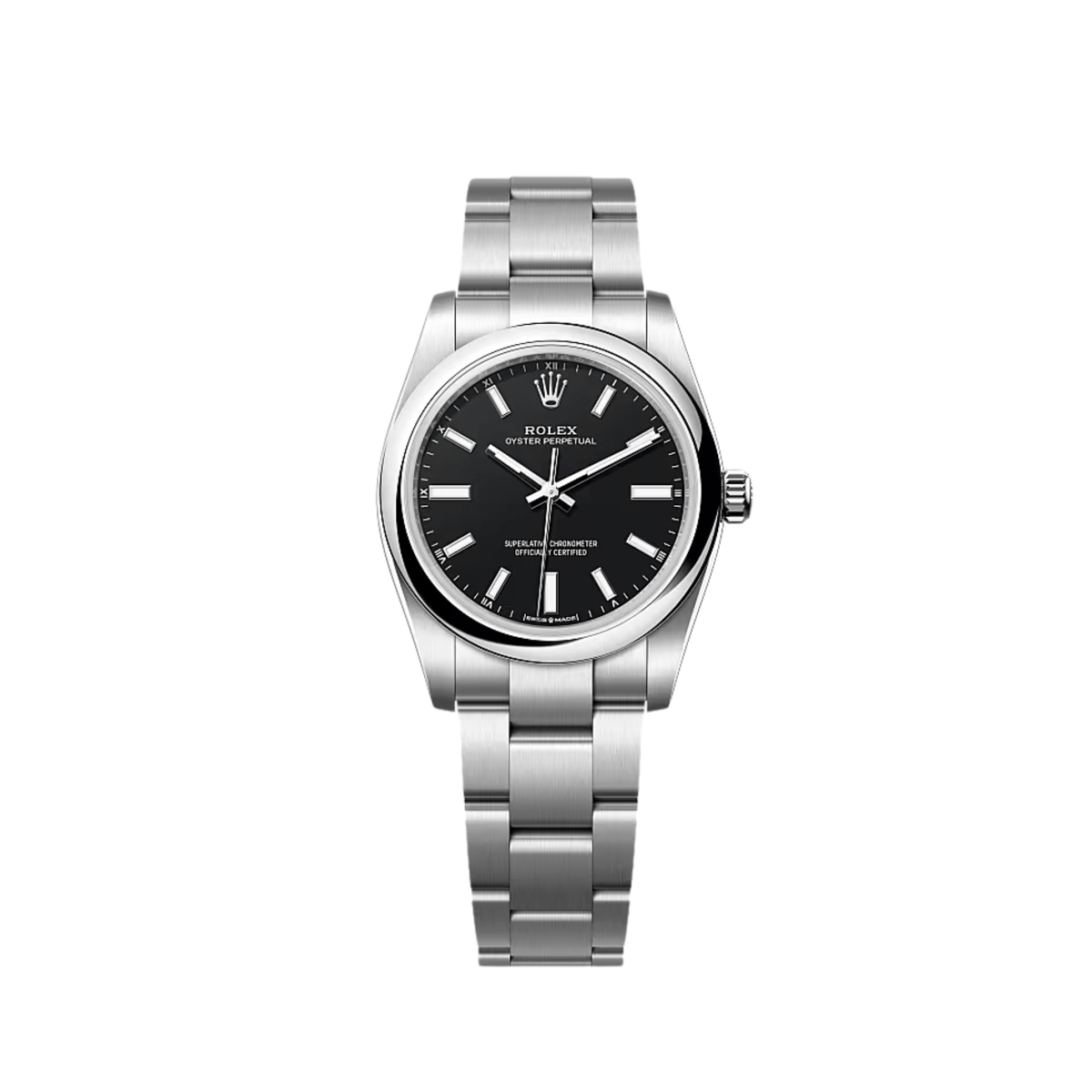 Rolex Oyster Perpetual 34 124200 Stainless Steel Black Dial (2025)