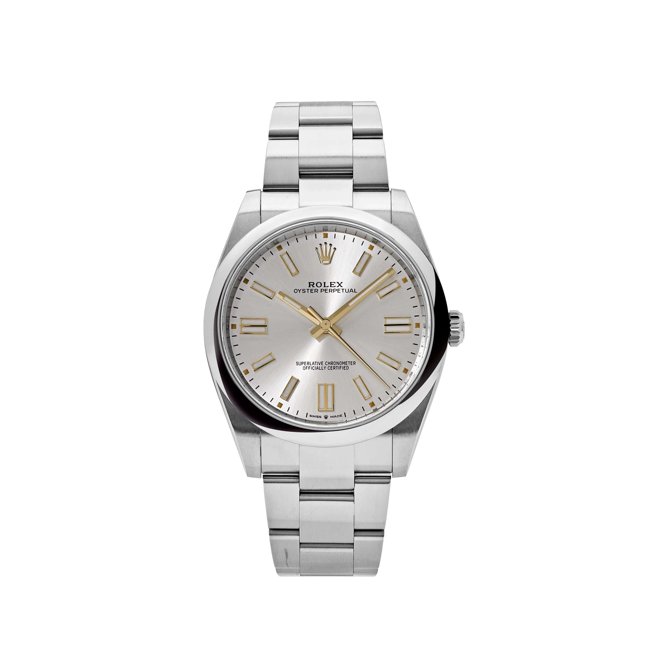 Rolex Oyster Perpetual 41 124300 Stainless Steel Silver Dial (2024)