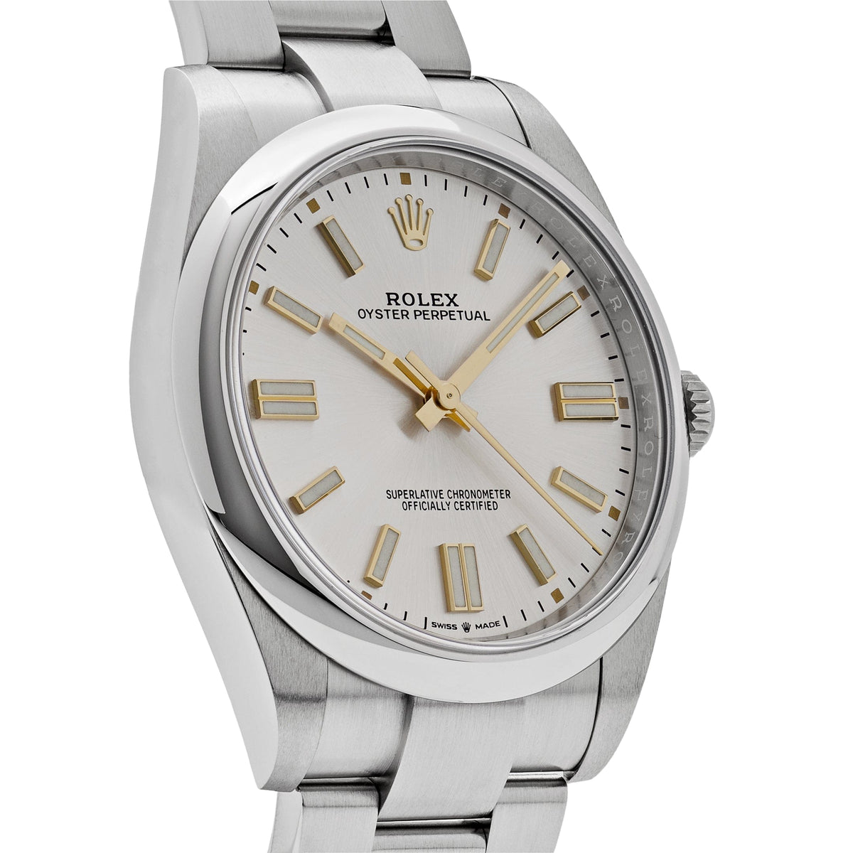 Rolex Oyster Perpetual 41 124300 Stainless Steel Silver Dial (2024)