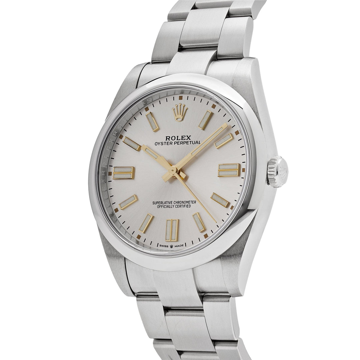 Rolex Oyster Perpetual 41 124300 Stainless Steel Silver Dial (2024)