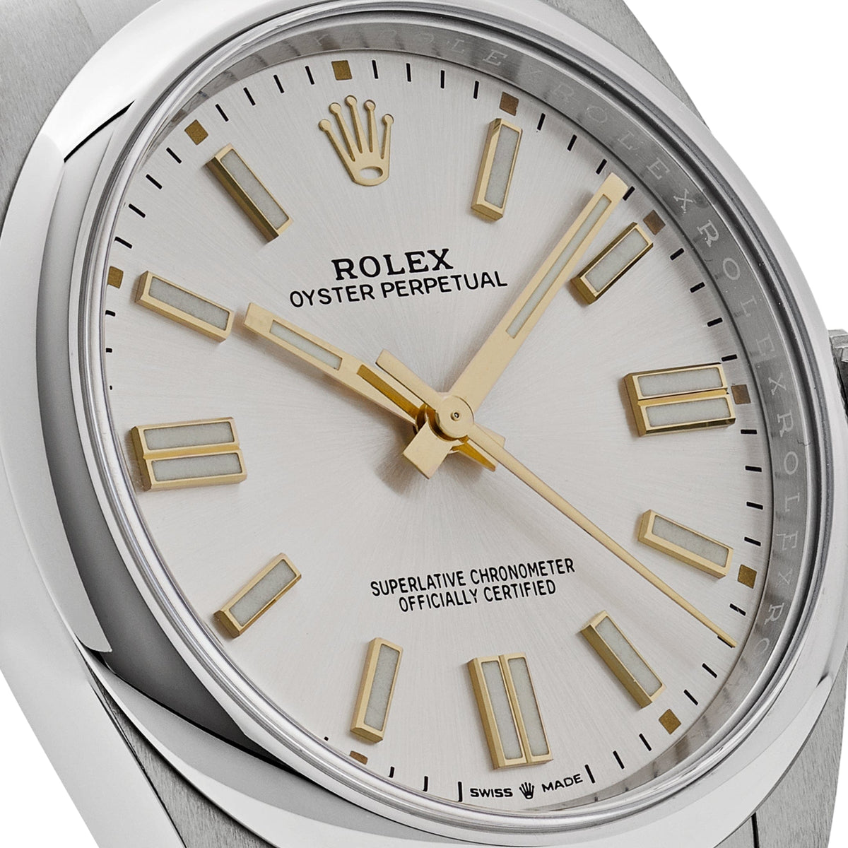 Rolex Oyster Perpetual 41 124300 Stainless Steel Silver Dial (2024)