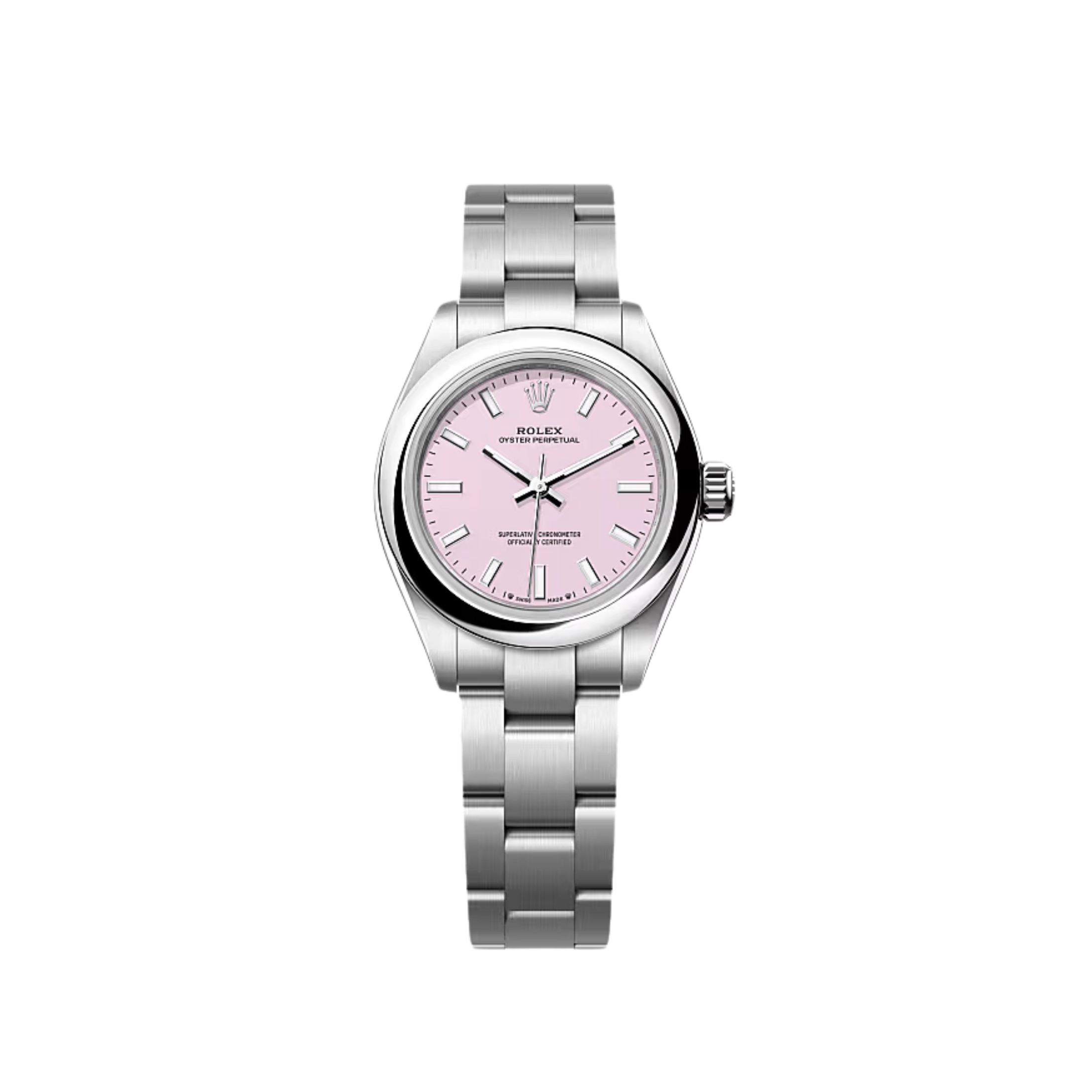 Rolex Oyster Perpetual 28 276200 'Ladies' Stainless Steel Pink Dial (2025)