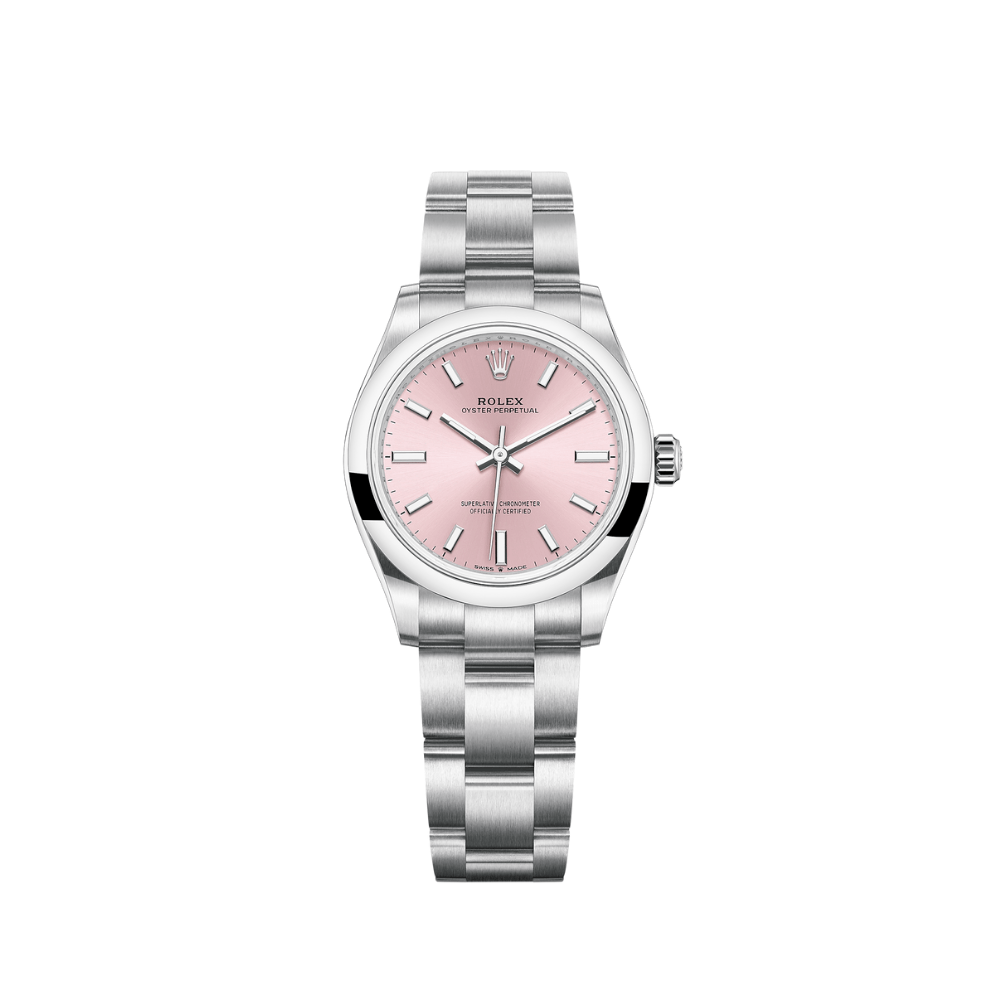Rolex Oyster Perpetual 31 277200 'Ladies' Stainless Steel Pink Dial