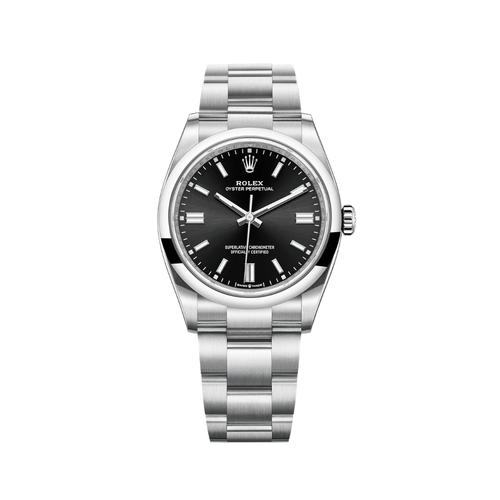 Rolex Oyster Perpetual 36 126000 Stainless Steel Black Dial