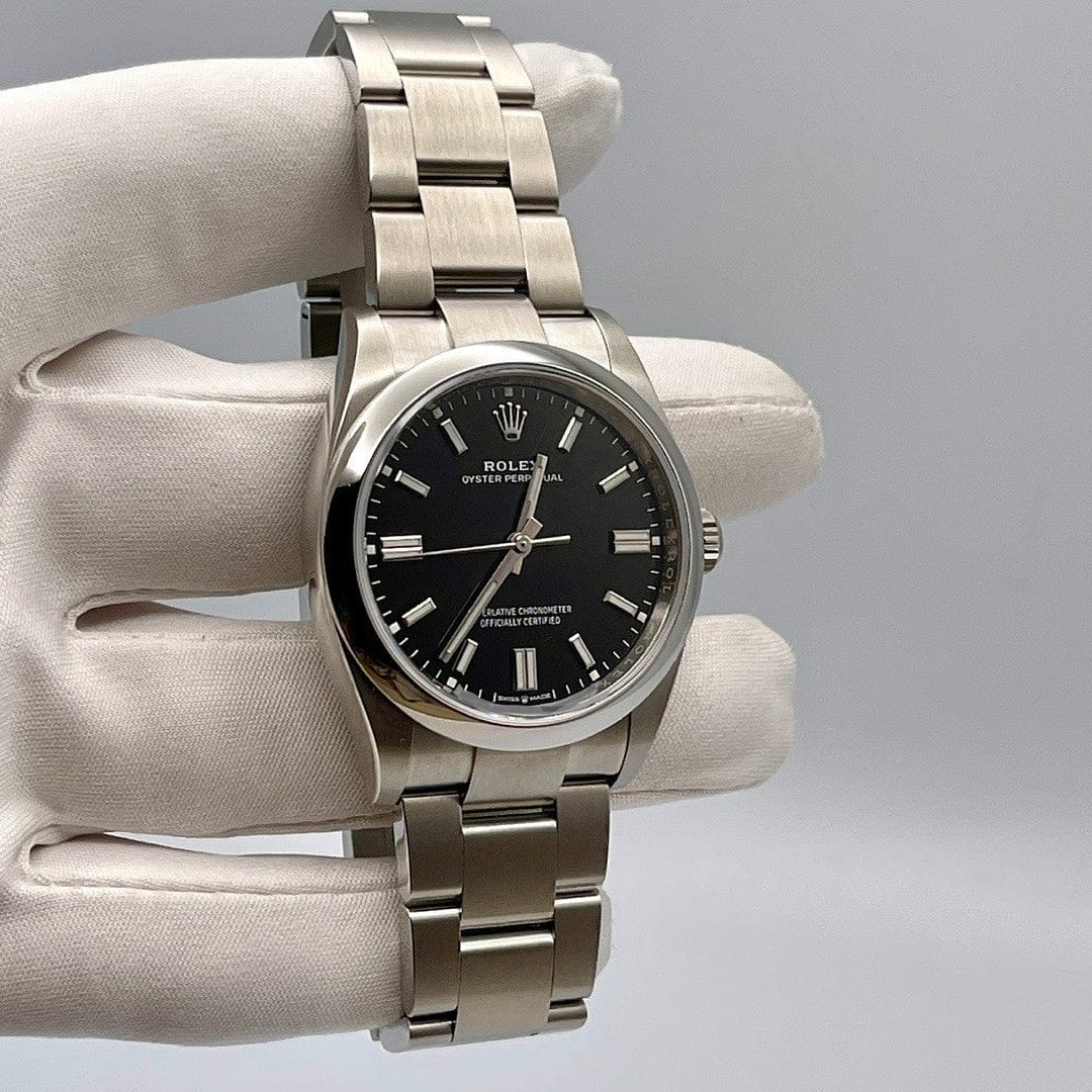 Rolex Oyster Perpetual 36 126000 Stainless Steel Black Dial