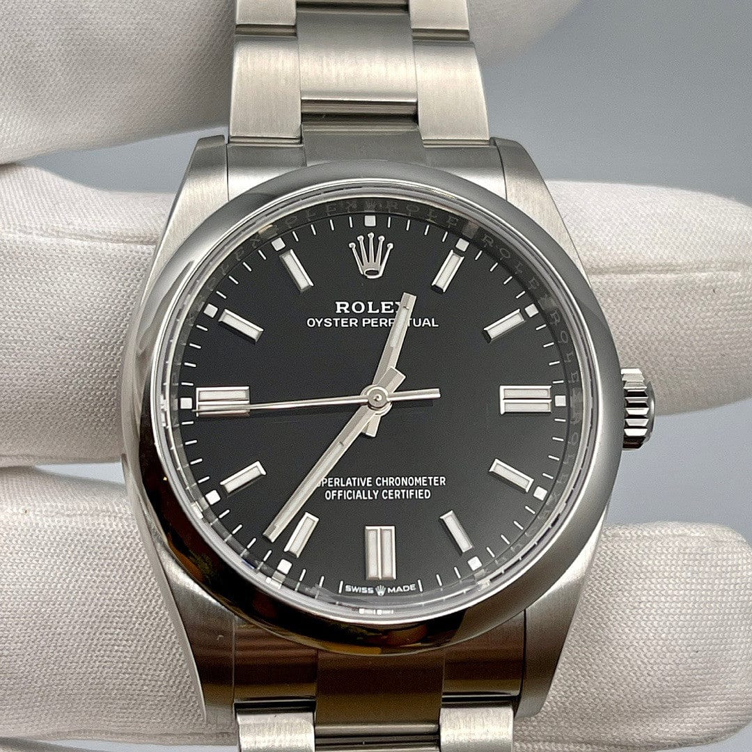 Rolex Oyster Perpetual 36 126000 Stainless Steel Black Dial