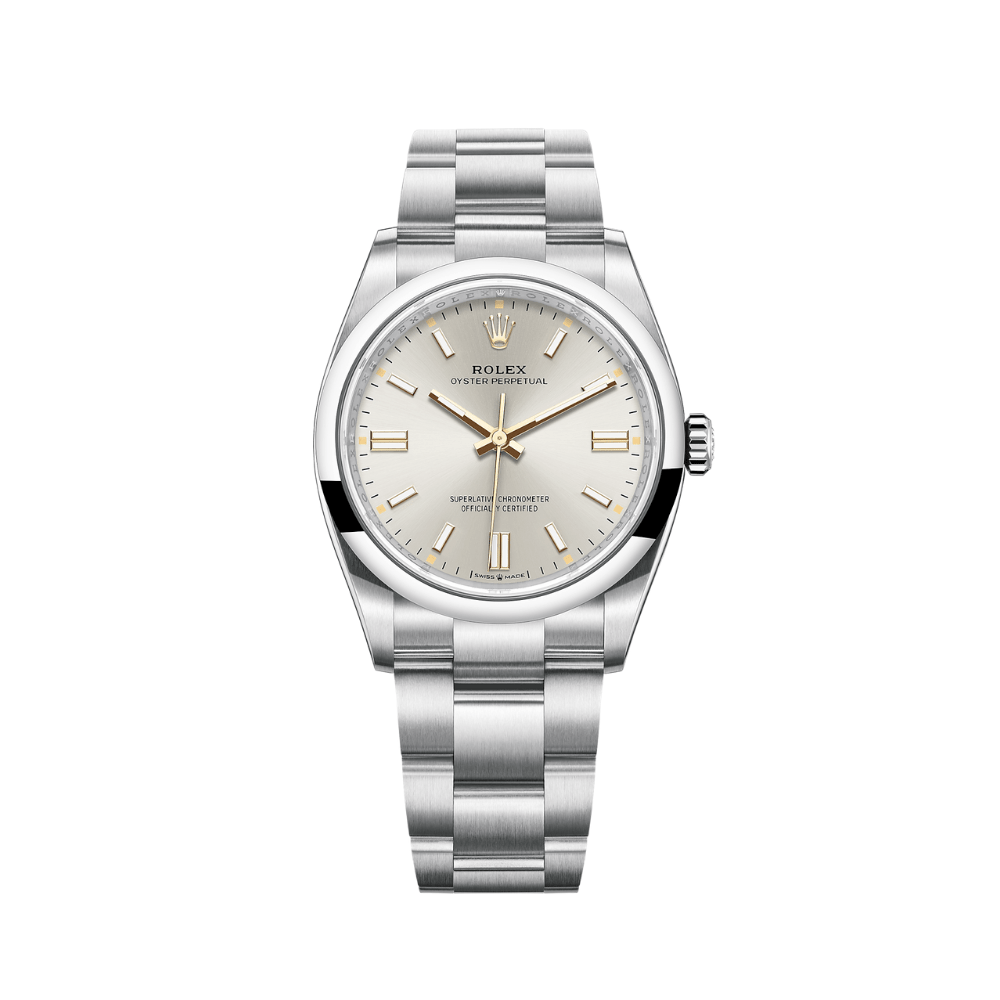 Rolex Oyster Perpetual 36 126000 Stainless Steel Silver Dial