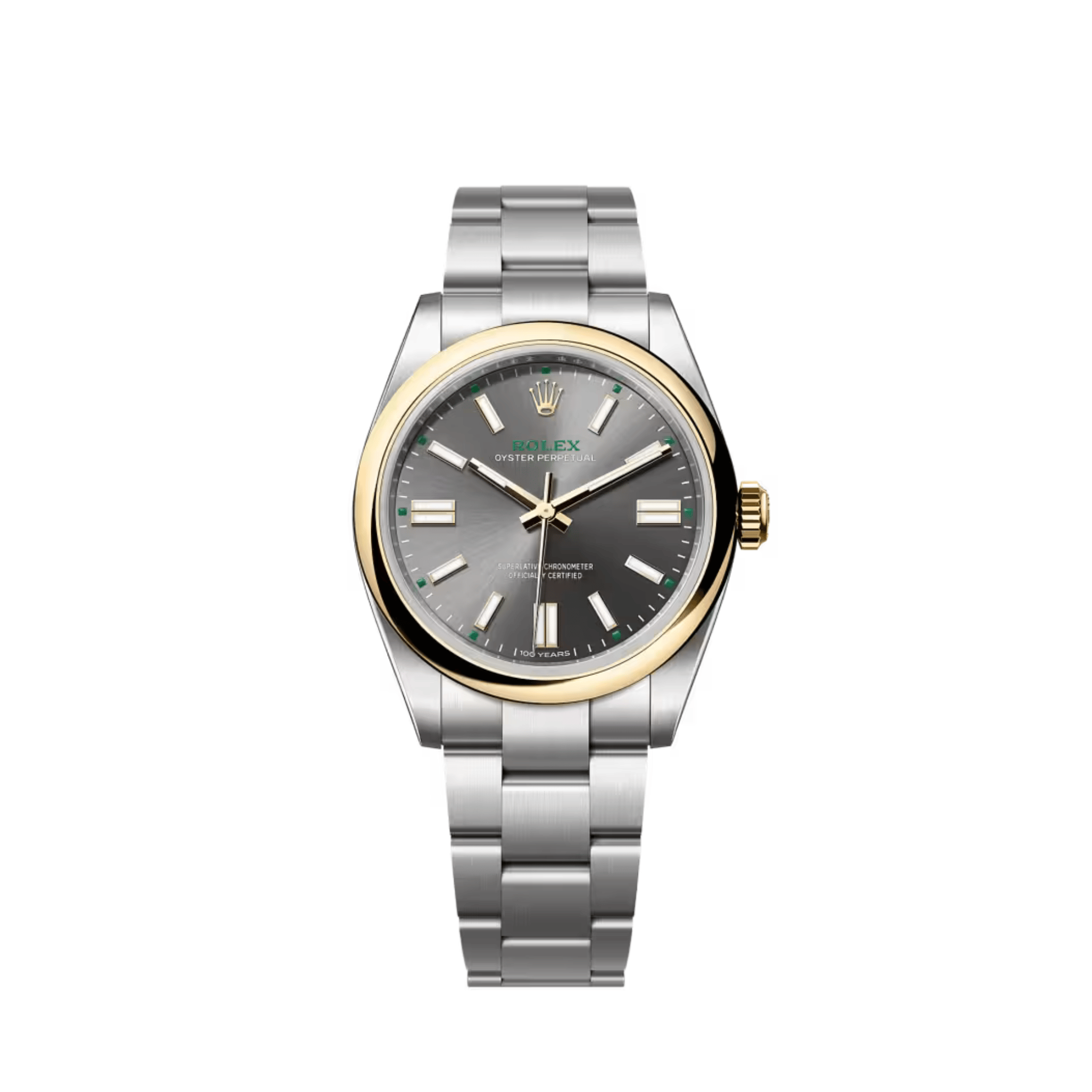 Rolex Oyster Perpetual 41 134303 'Oyster 100' Stainless Steel Yellow Gold Slate Dial (2026)