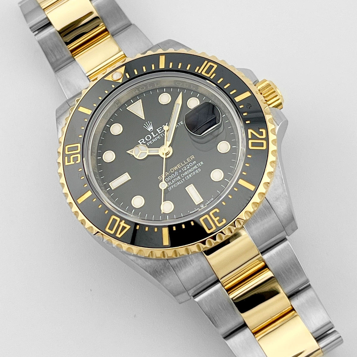 Rolex Sea-Dweller 126603 Stainless Steel Yellow Gold Black Dial (2020)