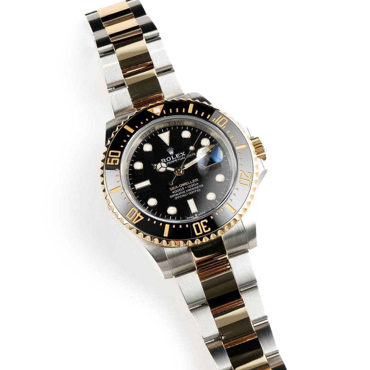 Rolex Sea-Dweller 126603 Stainless Steel Yellow Gold Black Dial (2022)